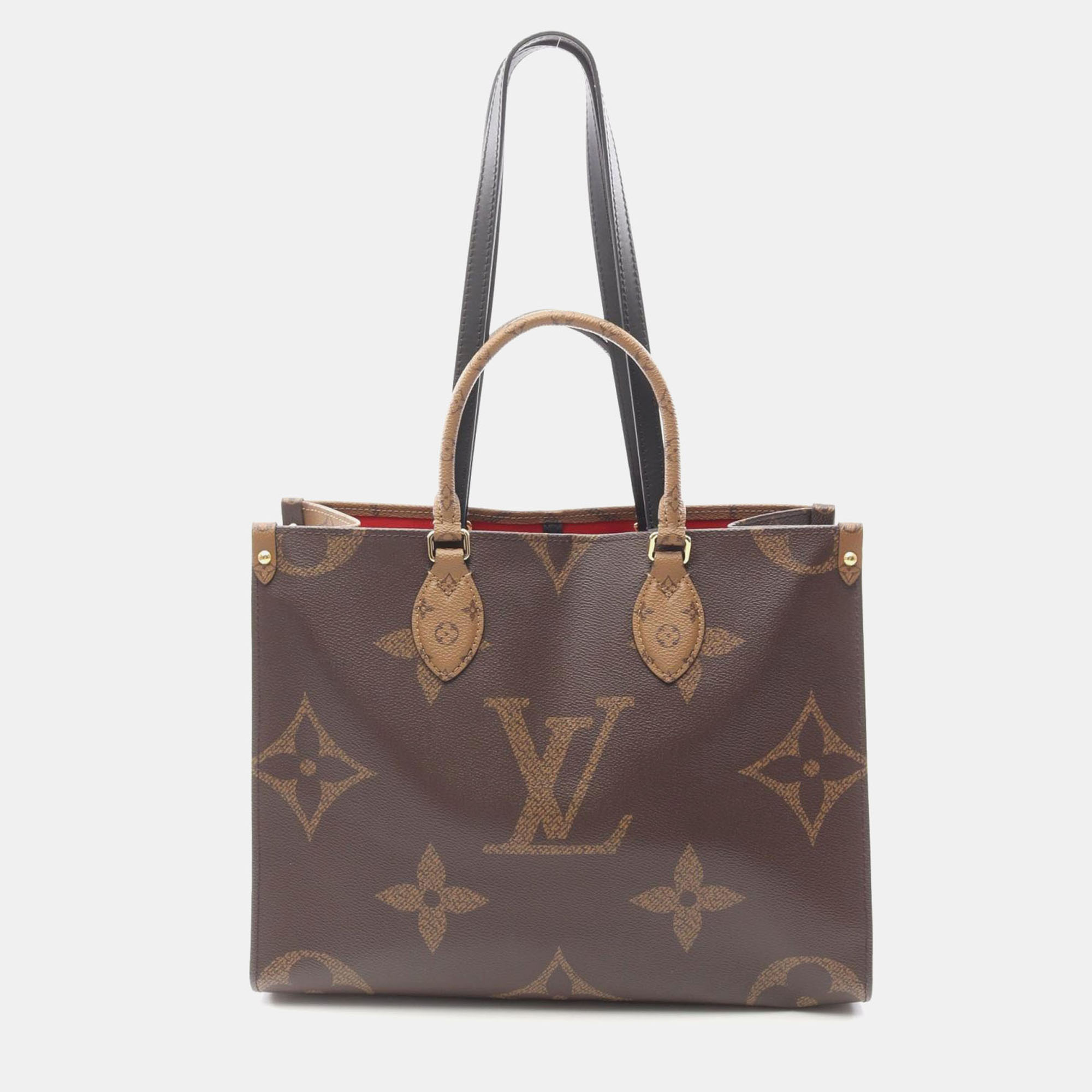 Louis Vuitton OnTheGo MM Monogram Giant Reverse Canvas Tote Bag
