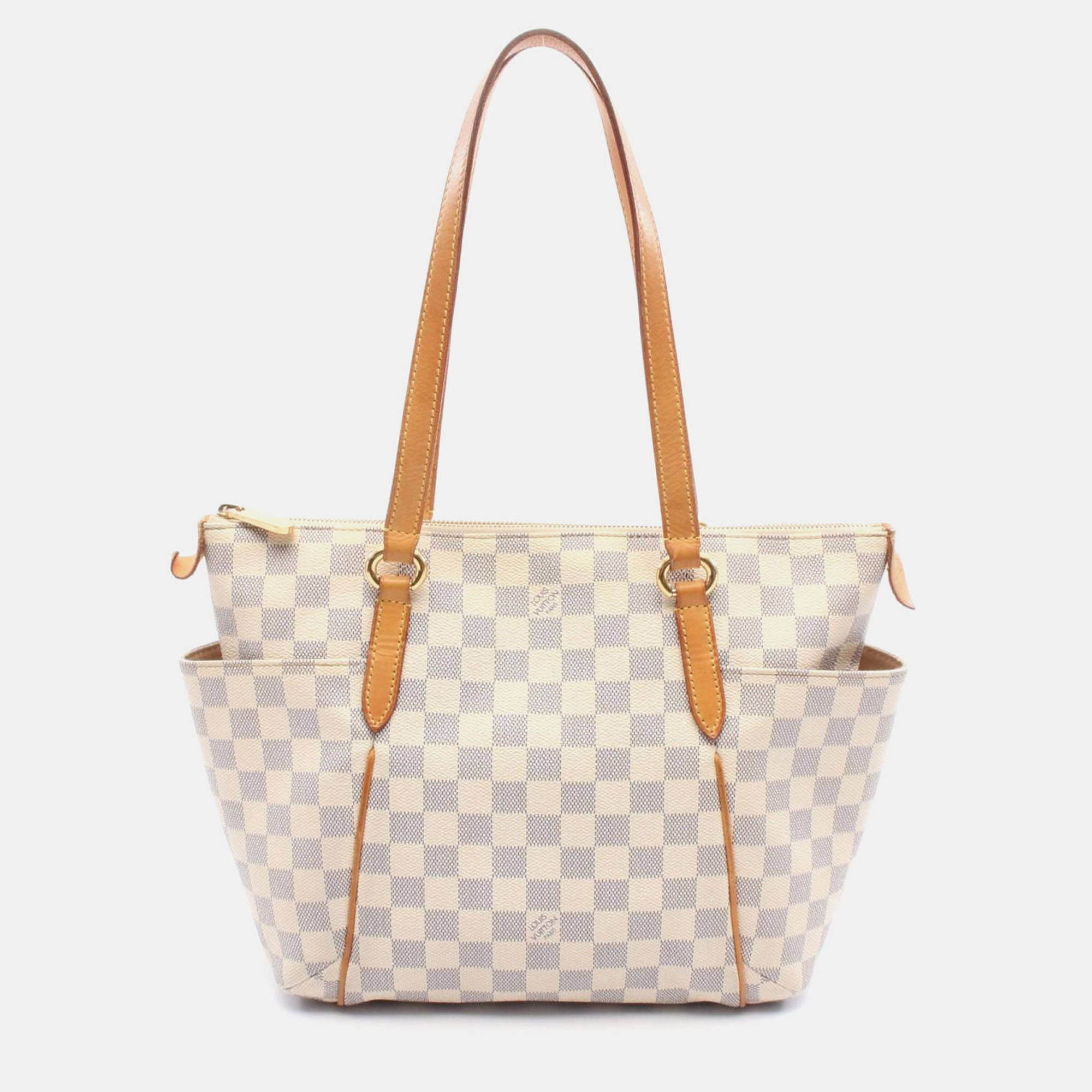 

Louis Vuitton Totally PM White Damier Azur Canvas Tote Bag