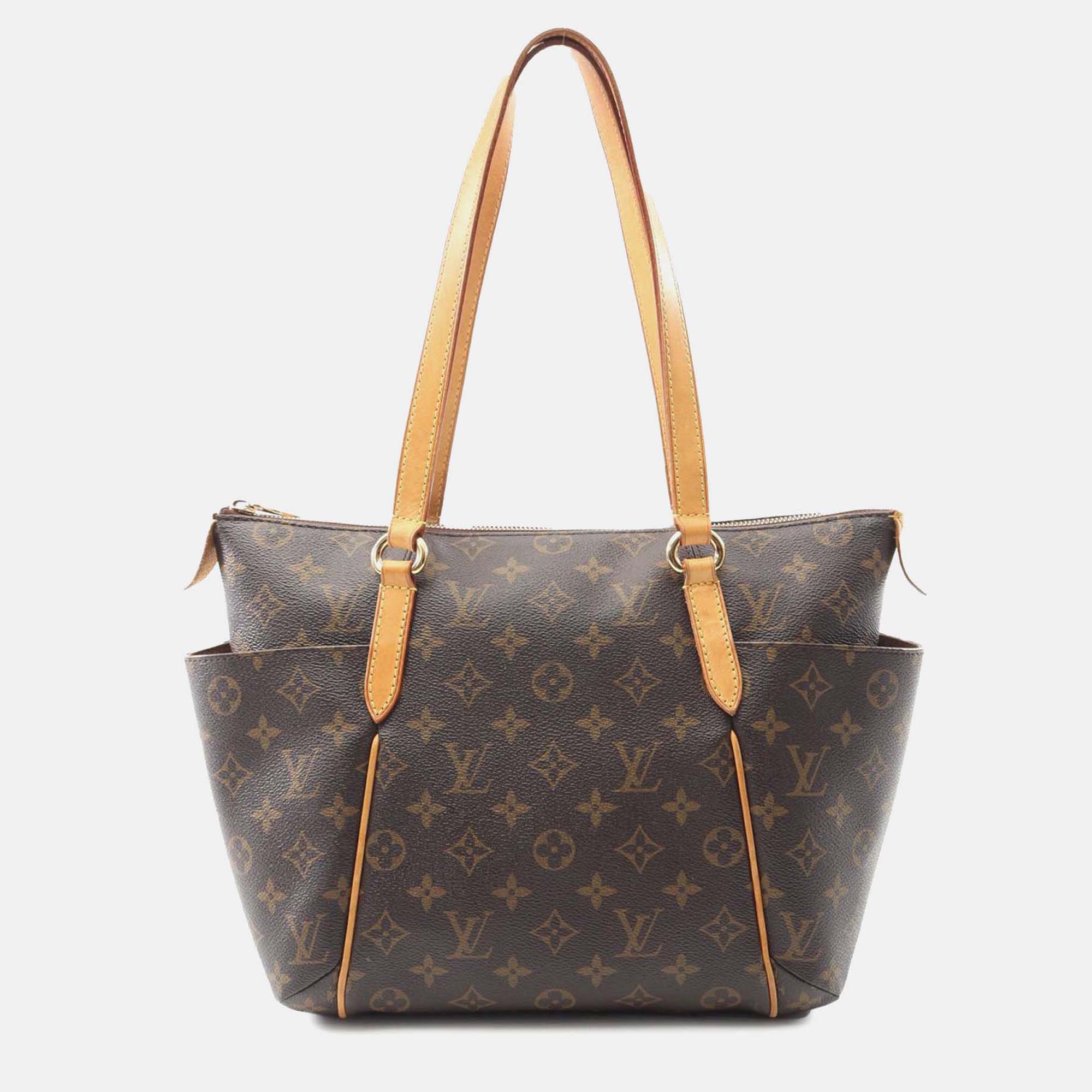 

Louis Vuitton Brown Monogram Totally PM