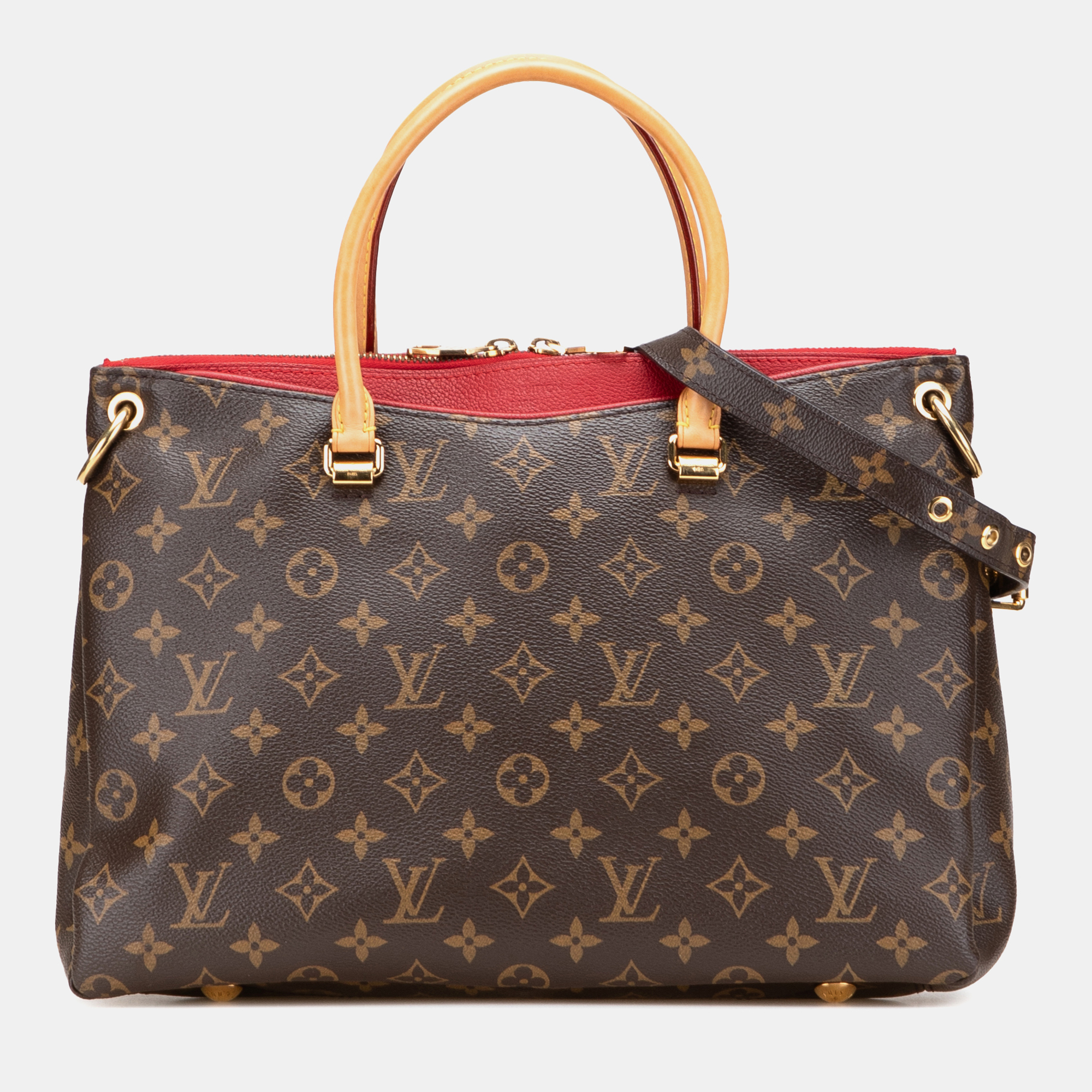 

Louis Vuitton Brown Monogram Pallas MM