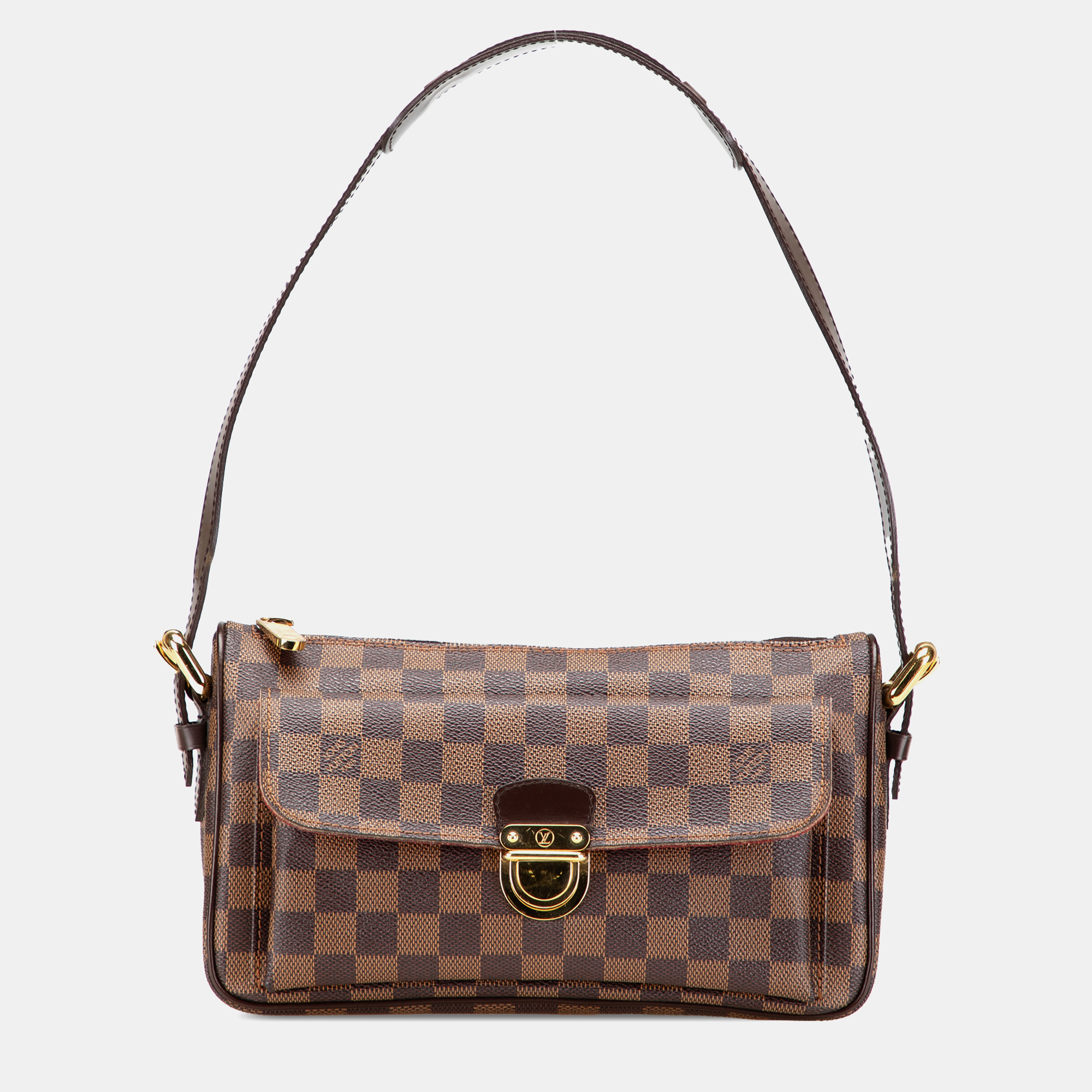 

Louis Vuitton Brown Damier Ebene Ravello GM
