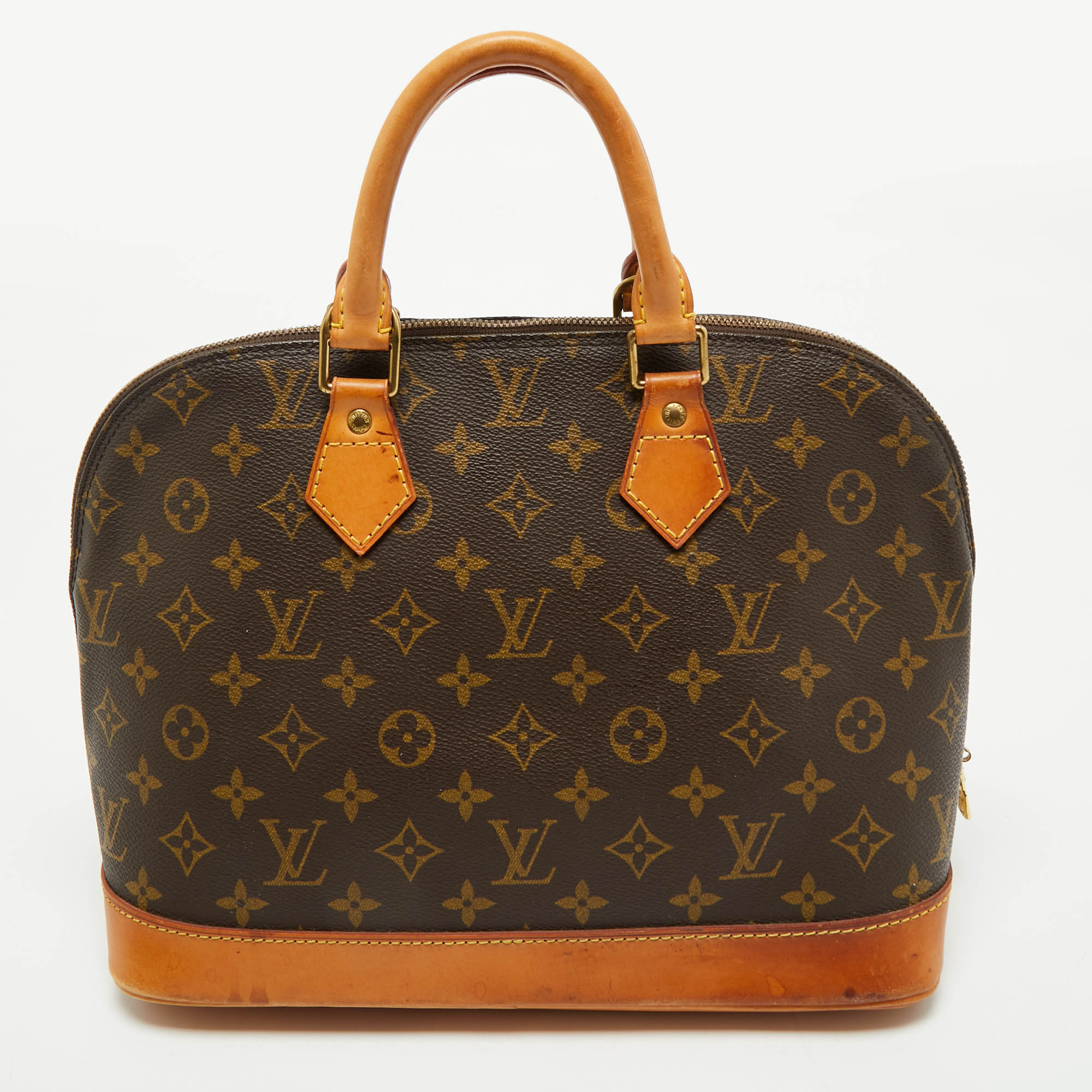 

Louis Vuitton Monogram Canvas Alma PM Bag, Brown