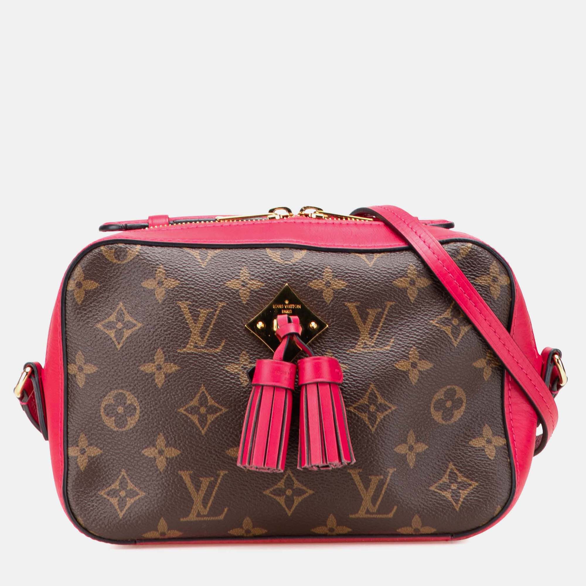 

Louis Vuitton Brown Monogram Saintonge