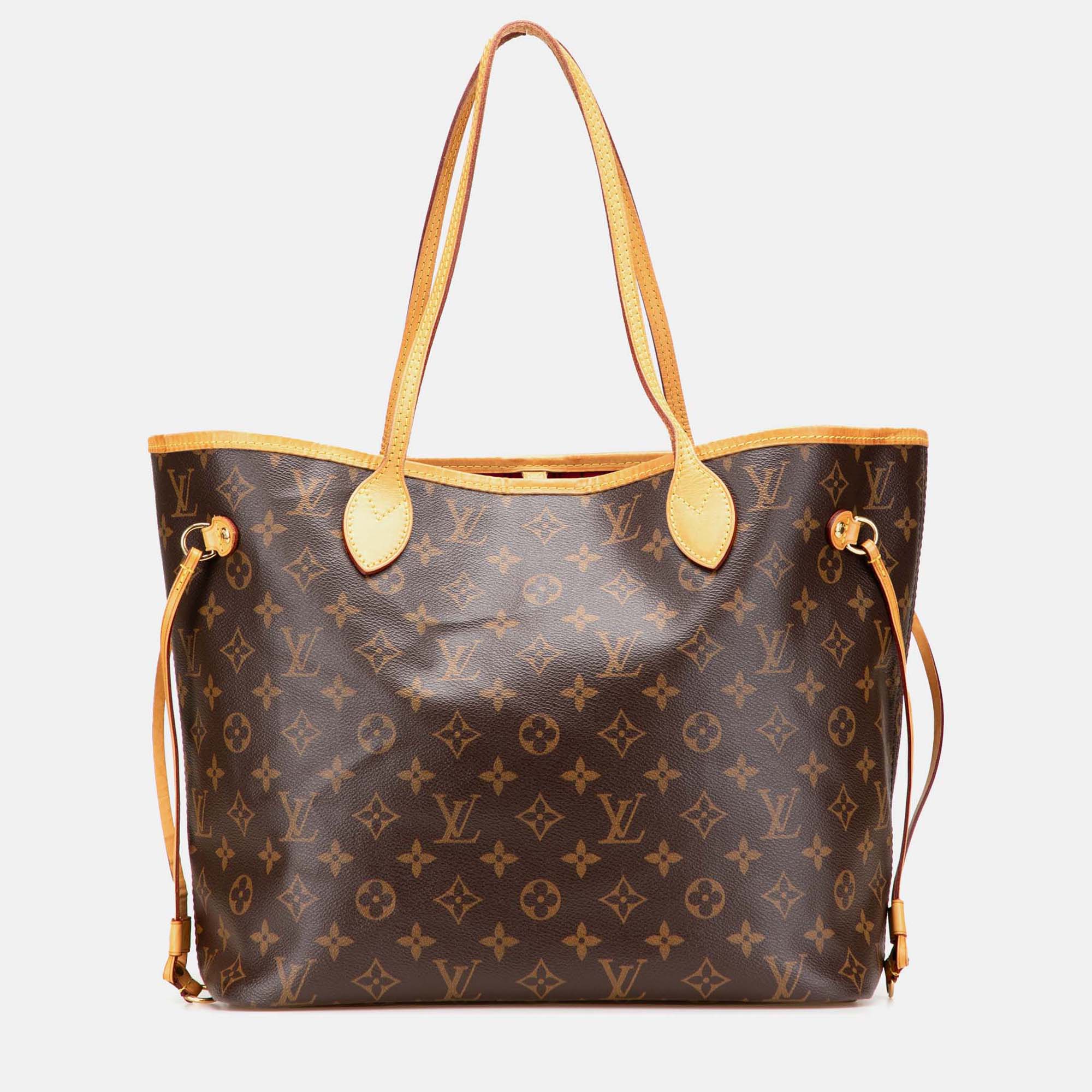 

Louis Vuitton Brown Monogram Neverfull MM