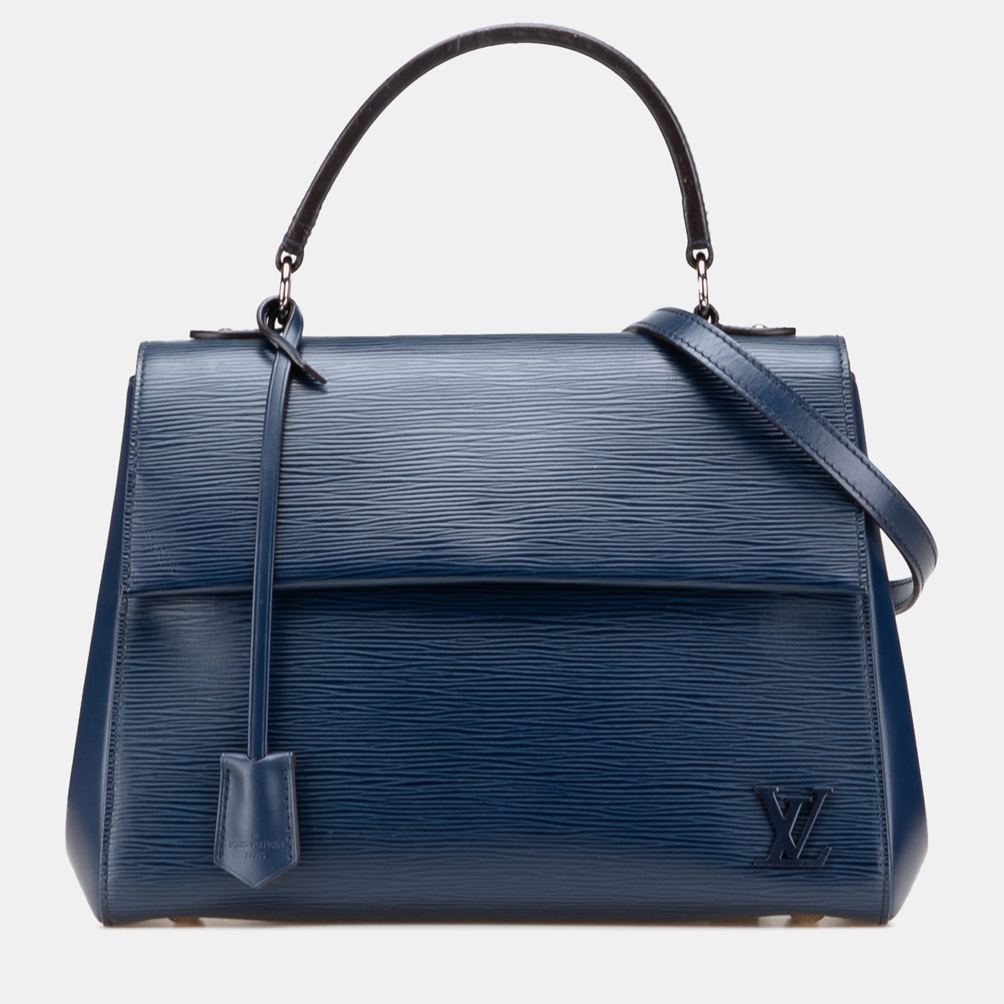 

Louis Vuitton Blue Epi Cluny MM