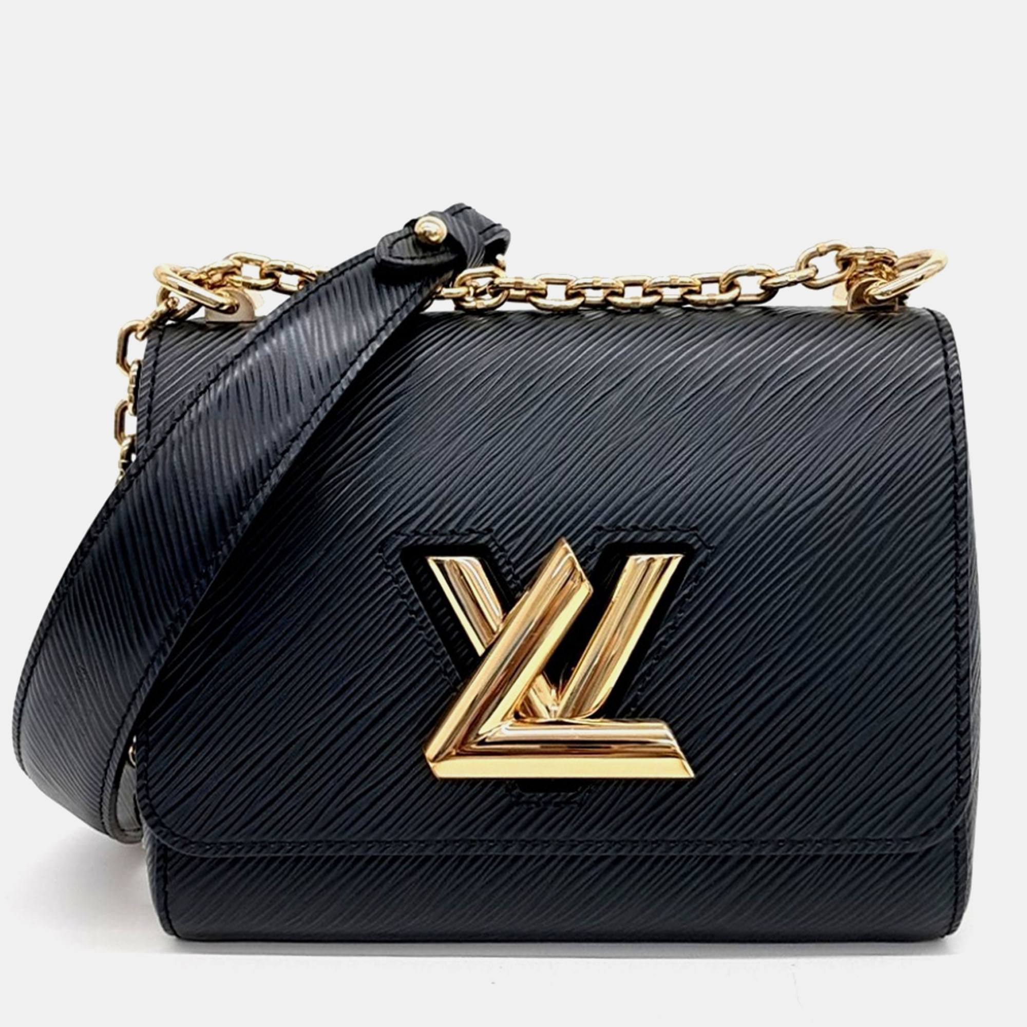 

Louis Vuitton Black Epi Leather Epi Twist PM