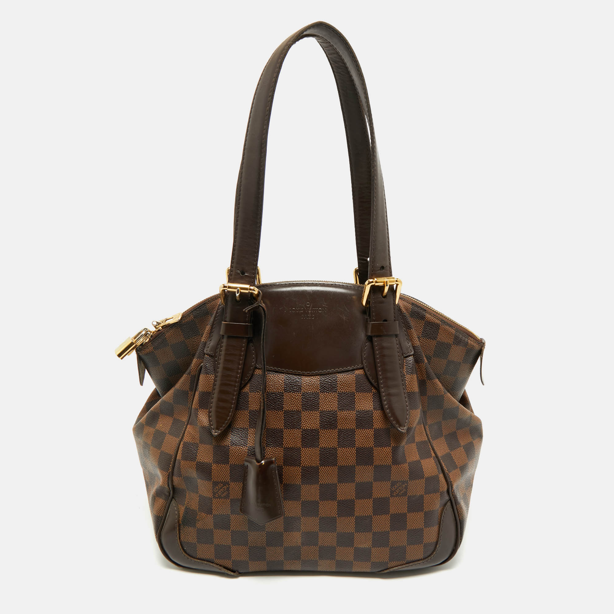 

Louis Vuitton Damier Ebene Canvas Verona MM Bag, Brown