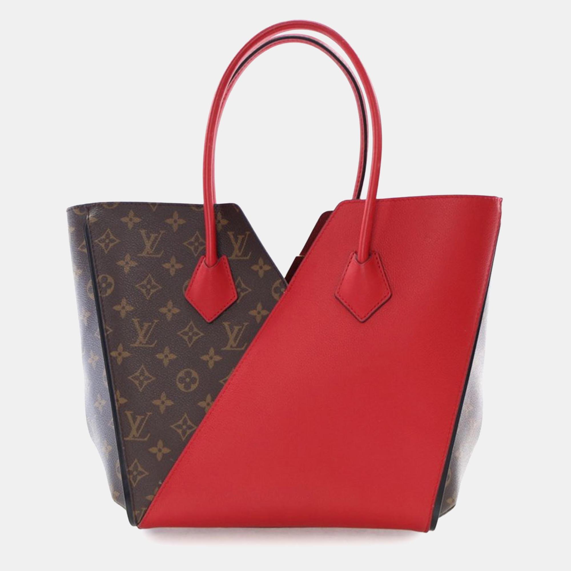 

Louis Vuitton Brown/Red Monogram Kimono MM