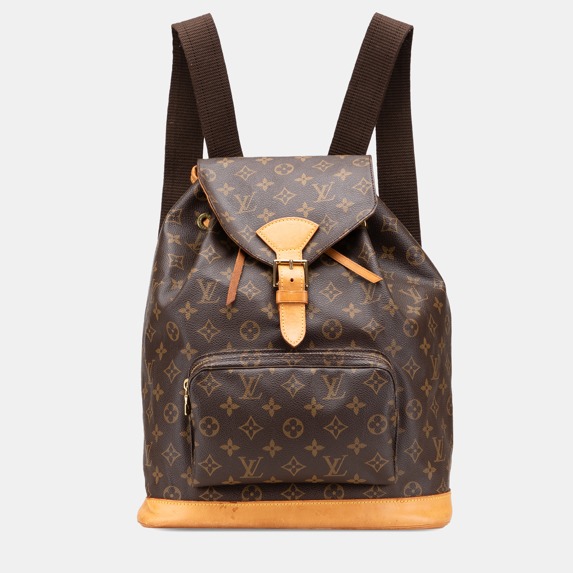 

Louis Vuitton Brown Monogram Montsouris GM