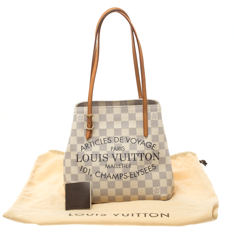 VINTAGE LOUIS VITTON ARTICLES DE VOYAGE LOUIS VUITTON. 101, CHAMPS ELYSEES  PARIS. PM, Luxury, Bags & Wallets on Carousell