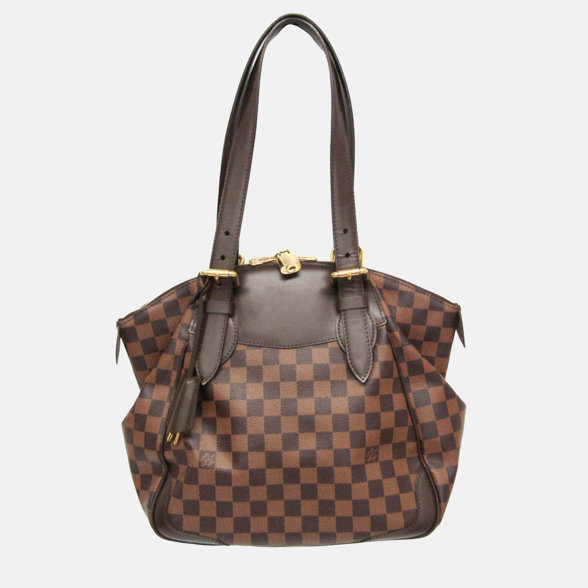 

Louis Vuitton Verona MM Damier Ebene Canvas Shoulder Bag, Brown