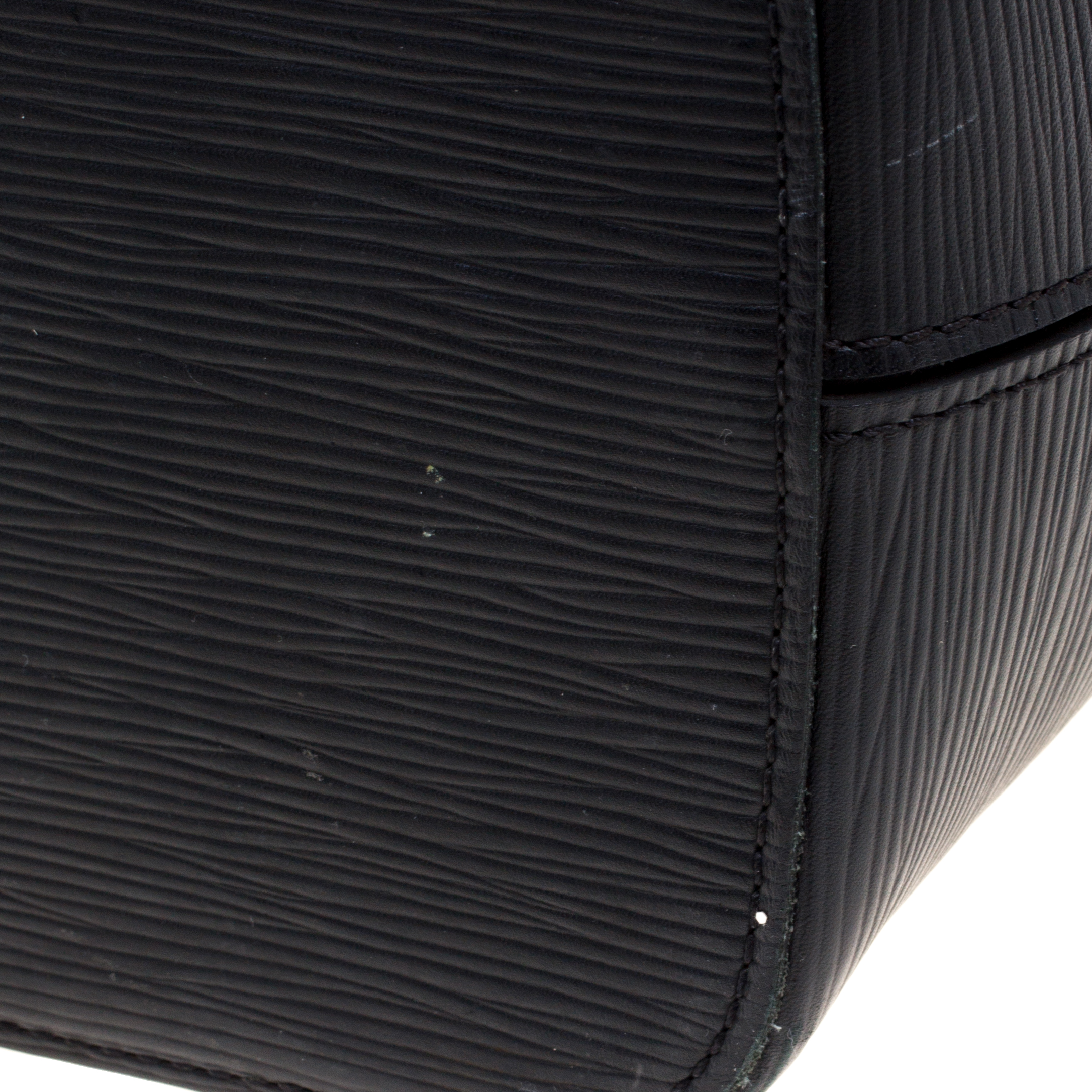 Louis Vuitton Neverfull MM Black Epi Leather Tote – Debsluxurycloset