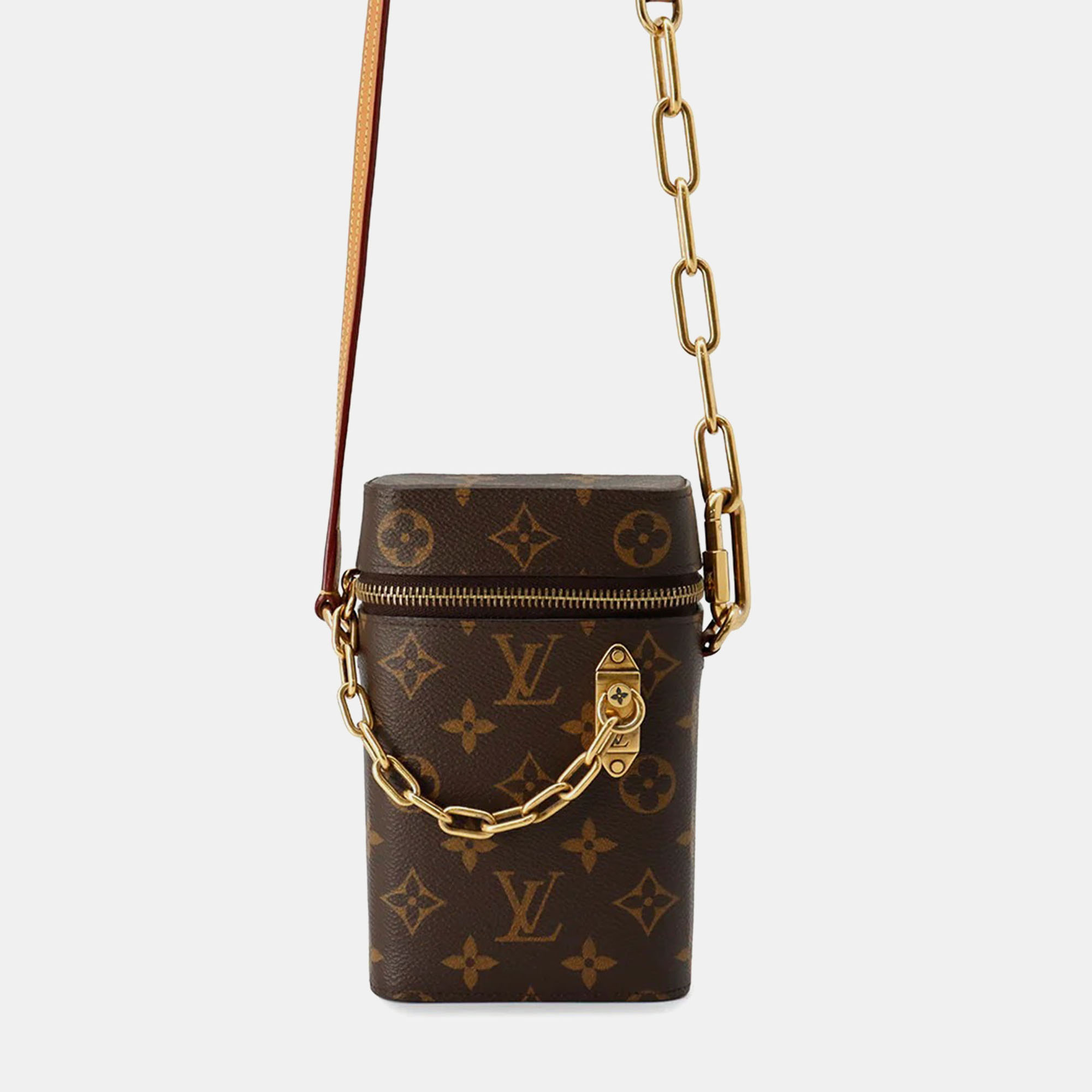 

Louis Vuitton Fawn Box Shoulder Bag Brownm44914 Monogram, Brown