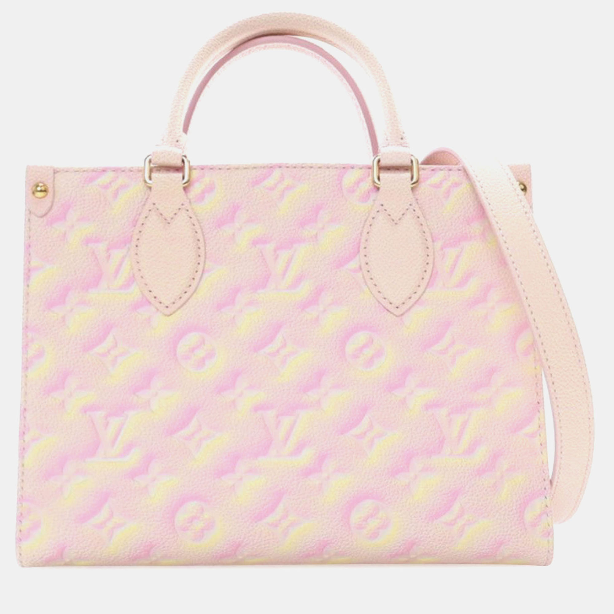 

Louis Vuitton Pink Monogram Empreinte Summer Stardust OnTheGo PM