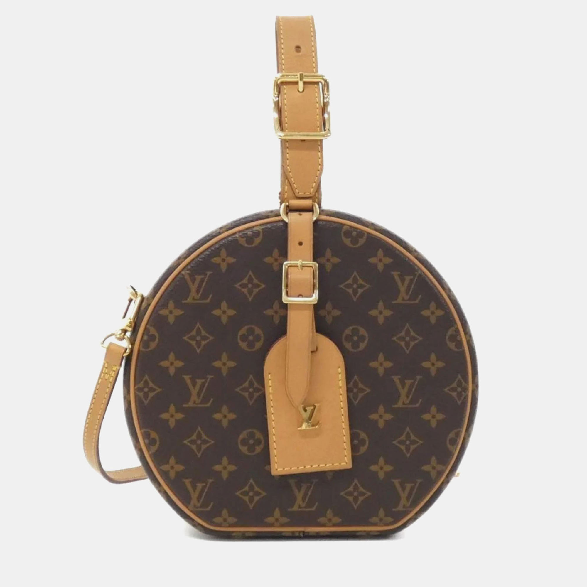 

Louis Vuitton Petite Boite Chapeau Monogram Canvas Shoulder Bag, Brown