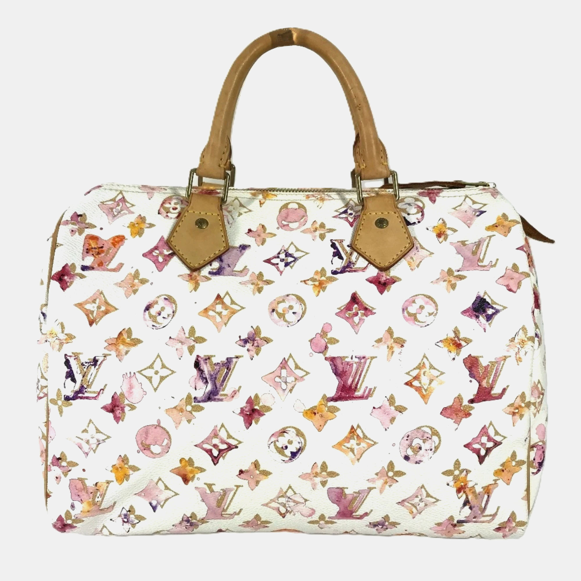 

Louis Vuitton Speedy 30 Monogram Watercolor Canvas Boston Bag, Multicolor