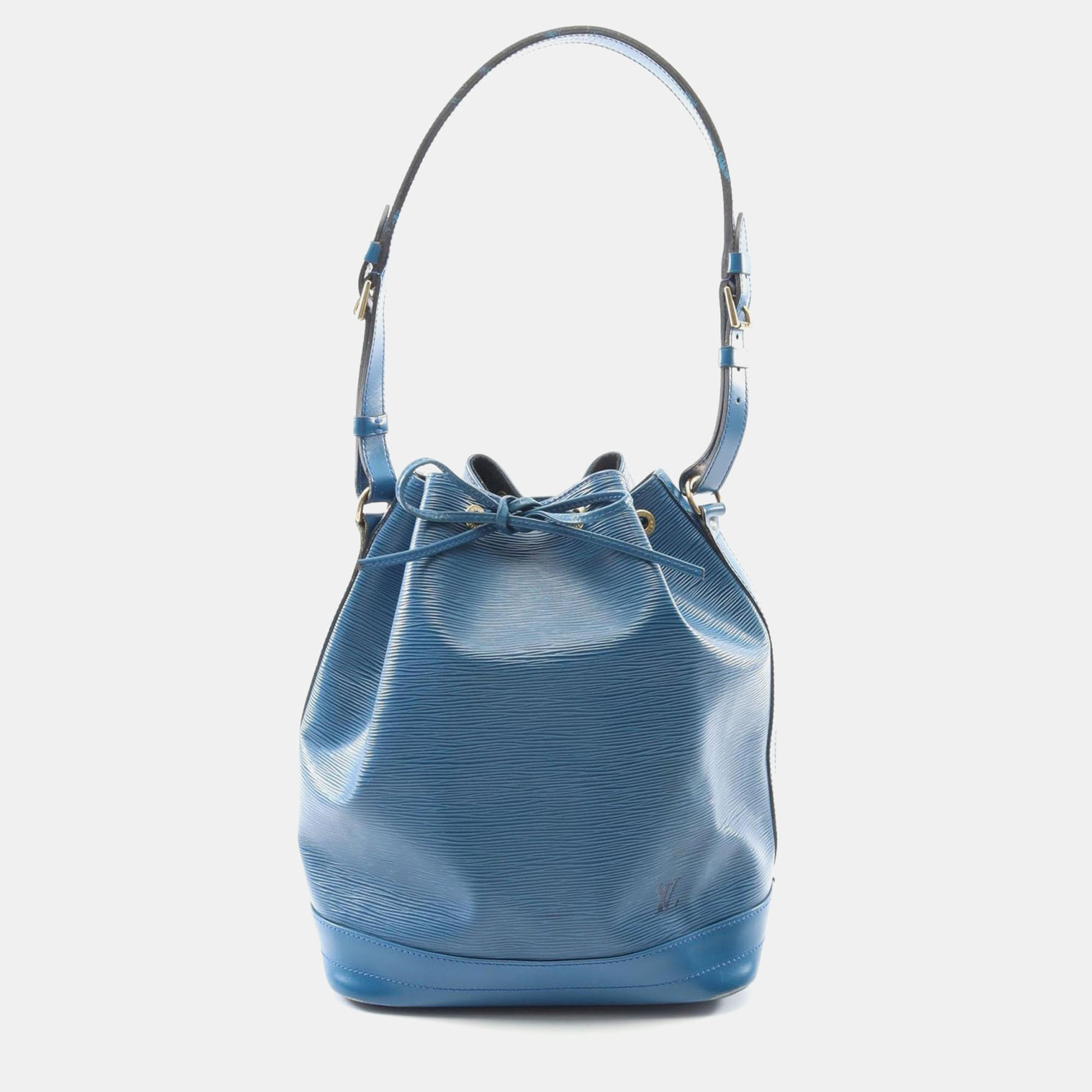 

Louis Vuitton Noe Drawstring Shoulder Bag Epi Leather Toledo Blue