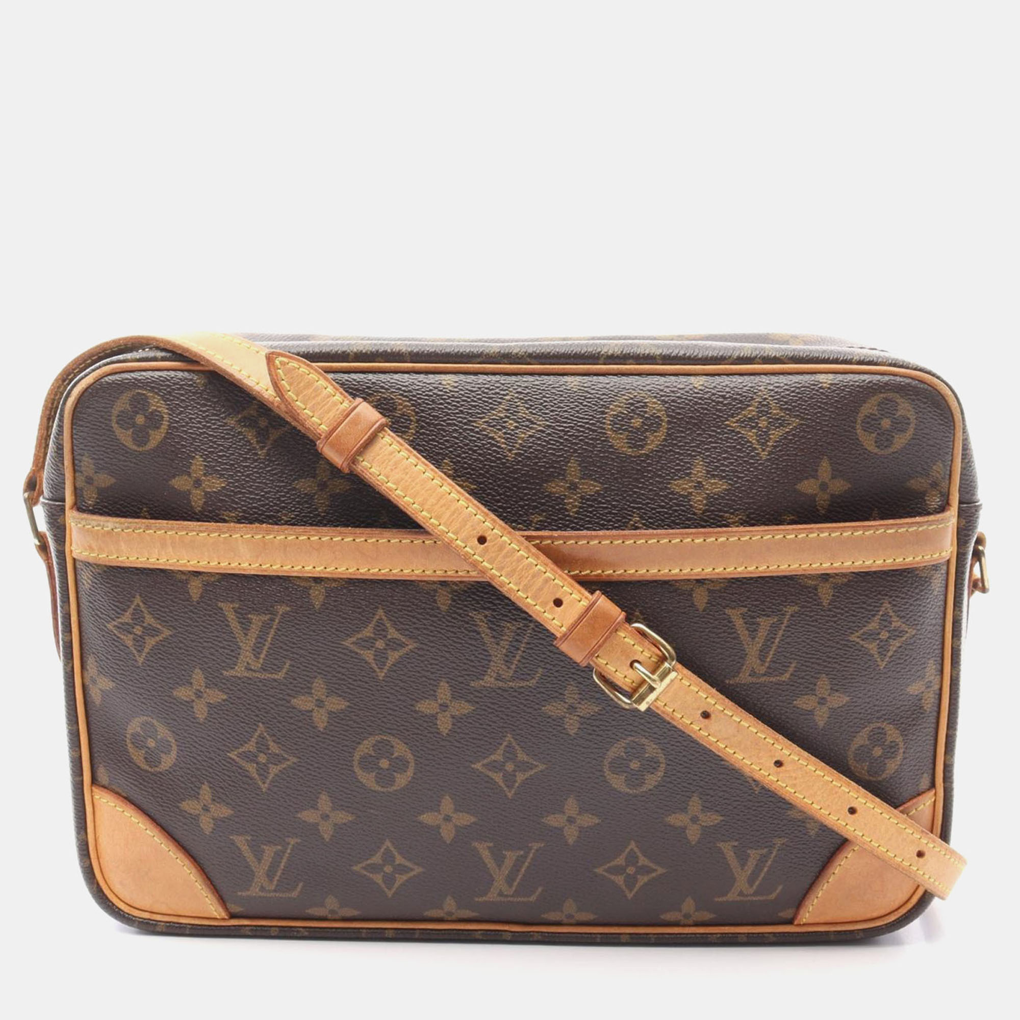 

Louis Vuitton Trocadero 30 Crossbody Shoulder Bag Monogram Canvas, Brown