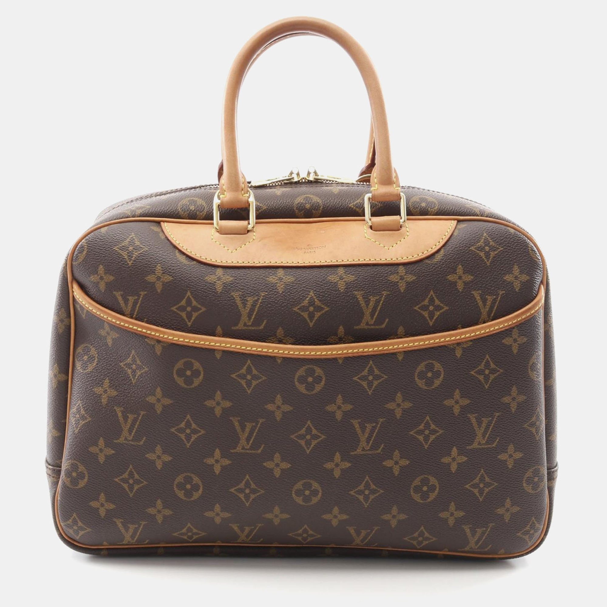 

Louis Vuitton Deauville Monogram Canvas Bowling Bag, Brown