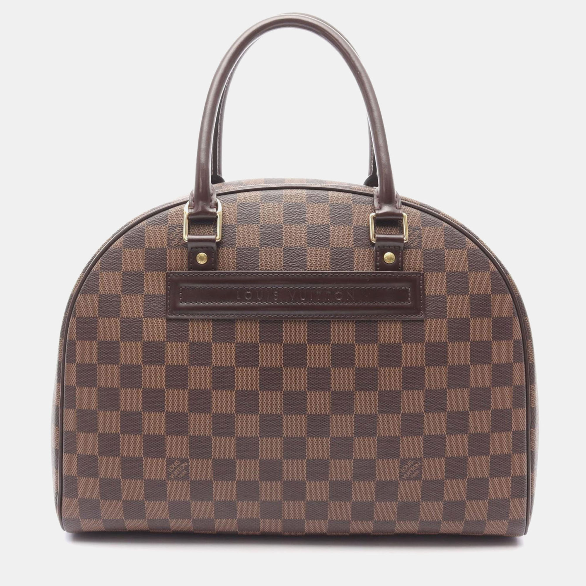 

Louis Vuitton Nolita Damier Ebene Canvas Shoulder Bag, Brown