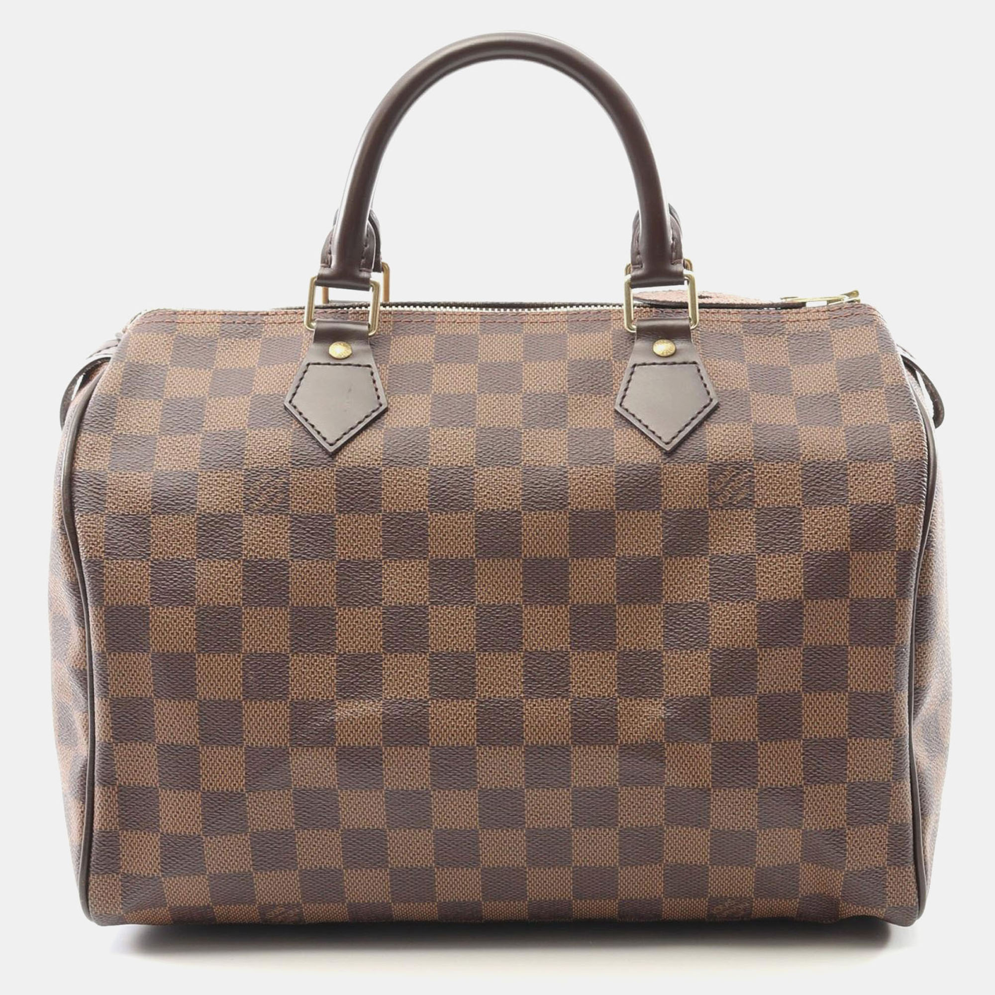 

Louis Vuitton Speedy 30 Damier Ebene Canvas Shoulder Bag, Brown