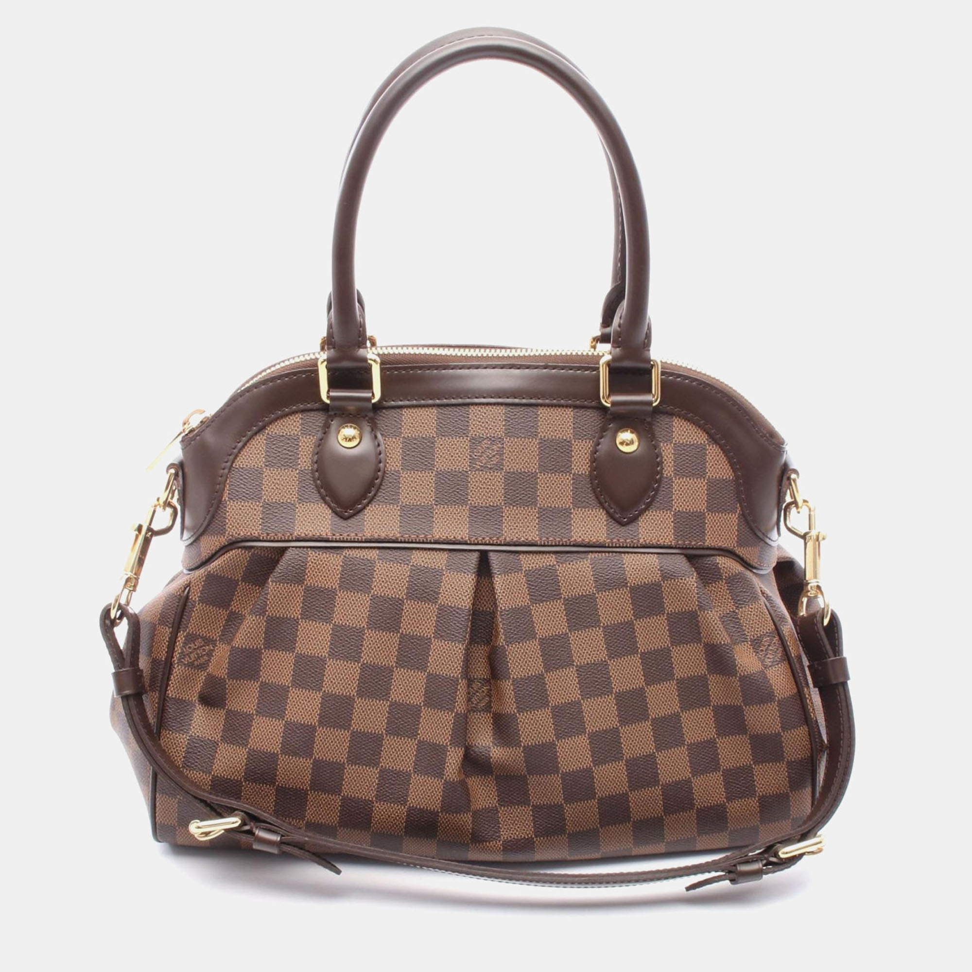 

Louis Vuitton Trevi PM Damier Ebene Canvas Shoulder Bag, Brown