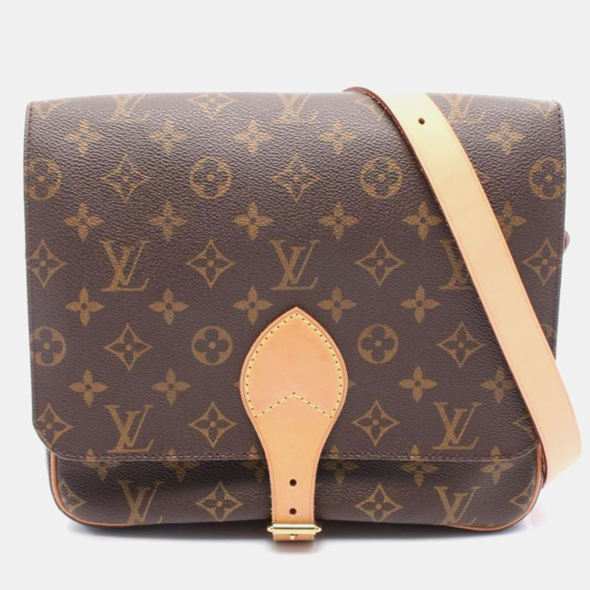 Pre-owned Louis Vuitton Cult Ciel Gm Monogram In Brown