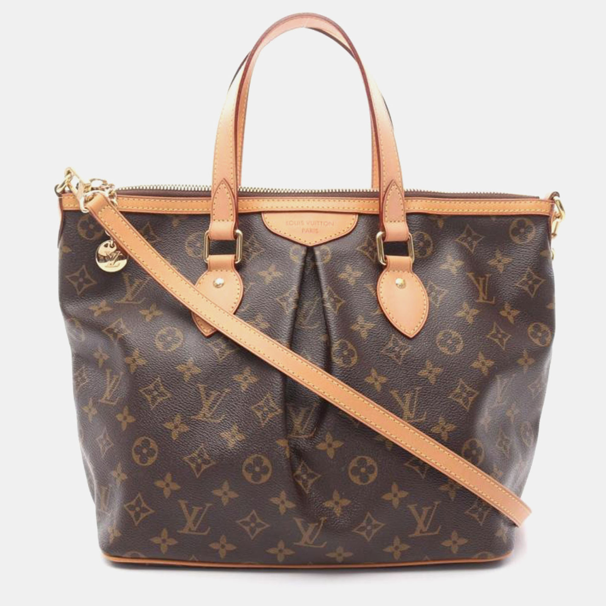 

Louis Vuitton Palermo PM Monogram Canvas Shoulder Bag, Brown