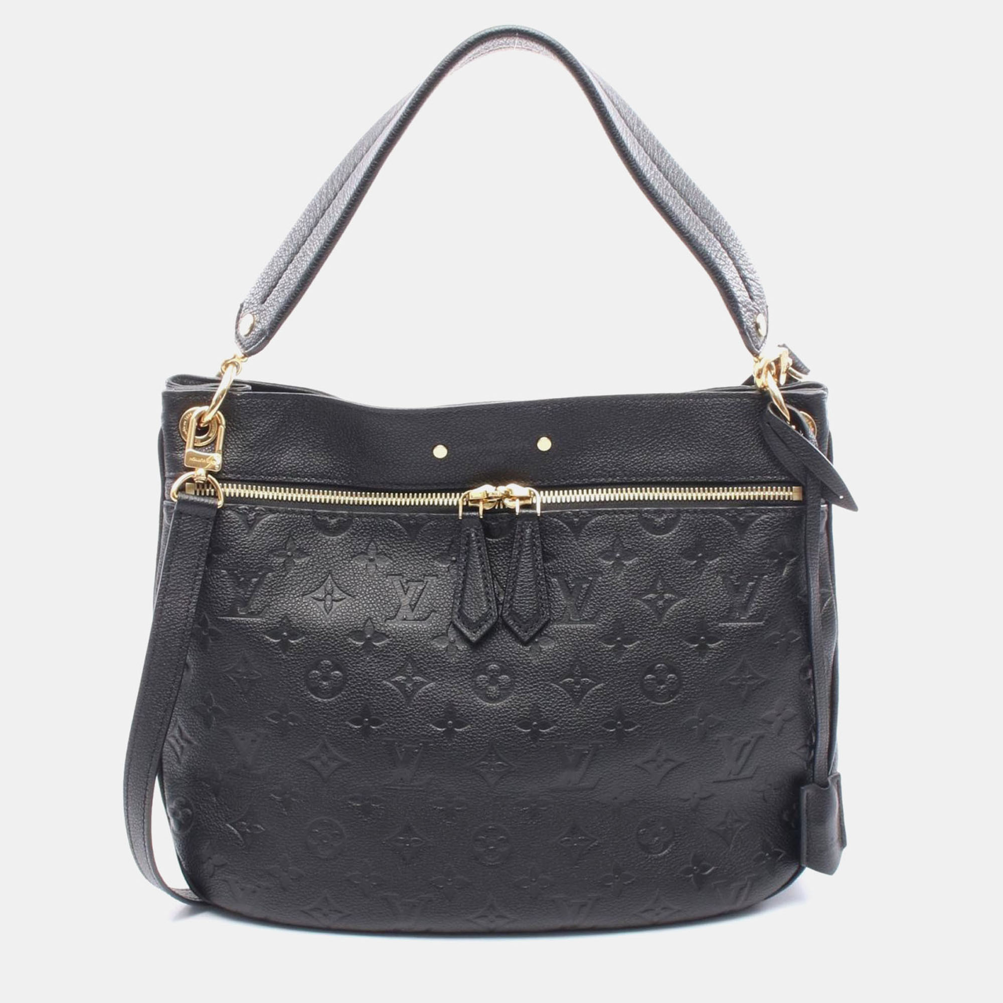 

Louis Vuitton Spontini Noir Monogram Empreinte Leather Shoulder Bag, Black