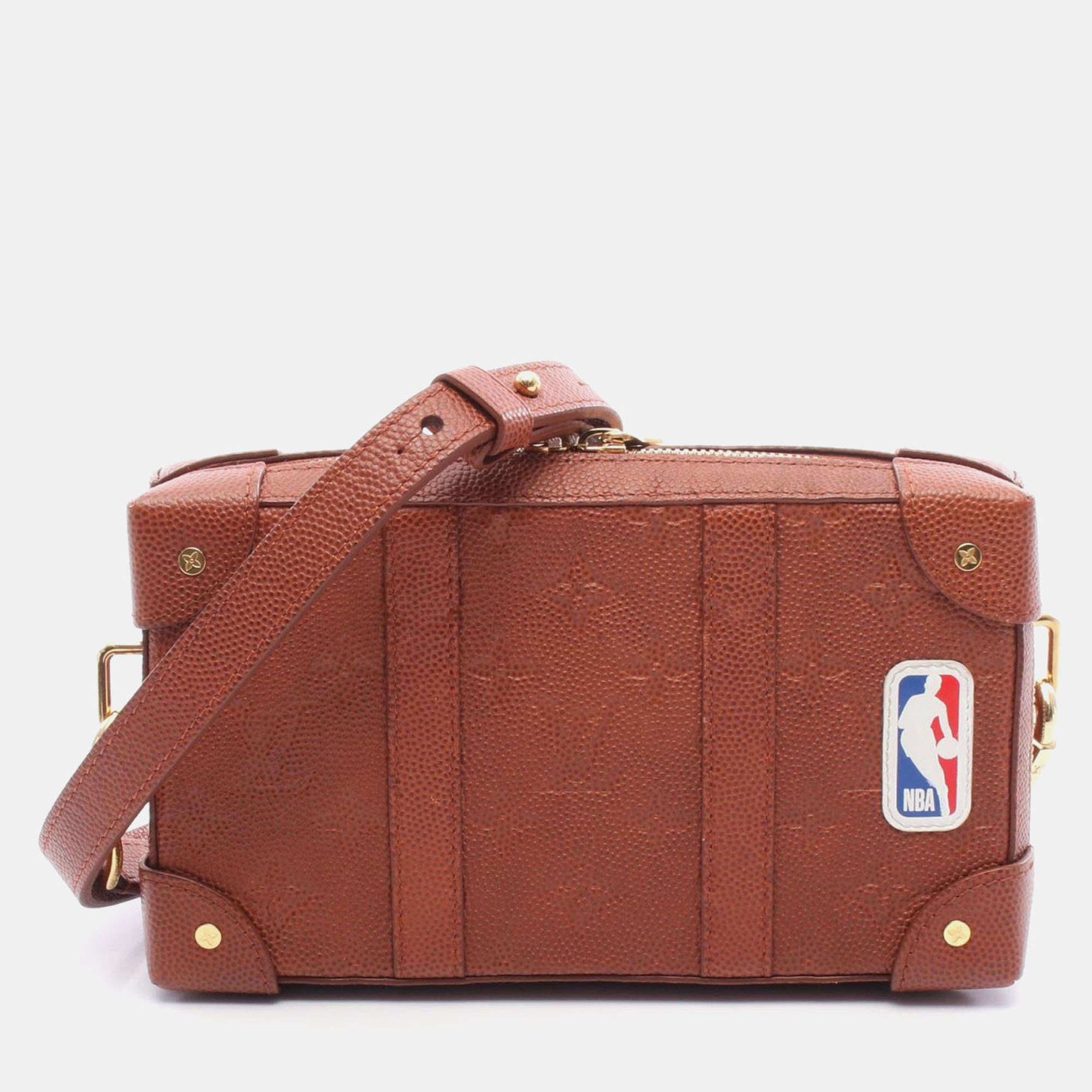 

Louis Vuitton Soft Trunk Brown Monogram Taurillon Leather Shoulder Bag