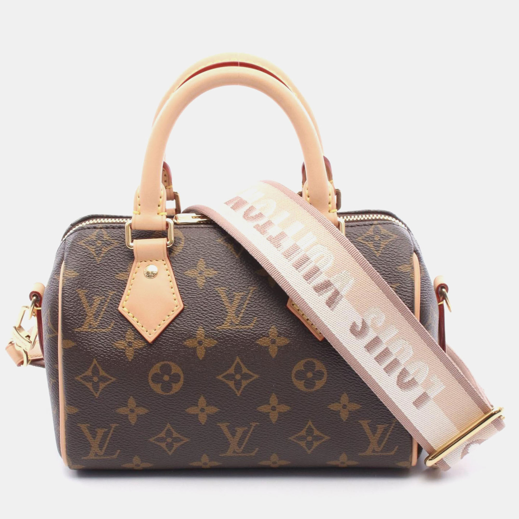 

Louis Vuitton Speedy Bandouliere 20 Shoulder Handbag Monogram Brown