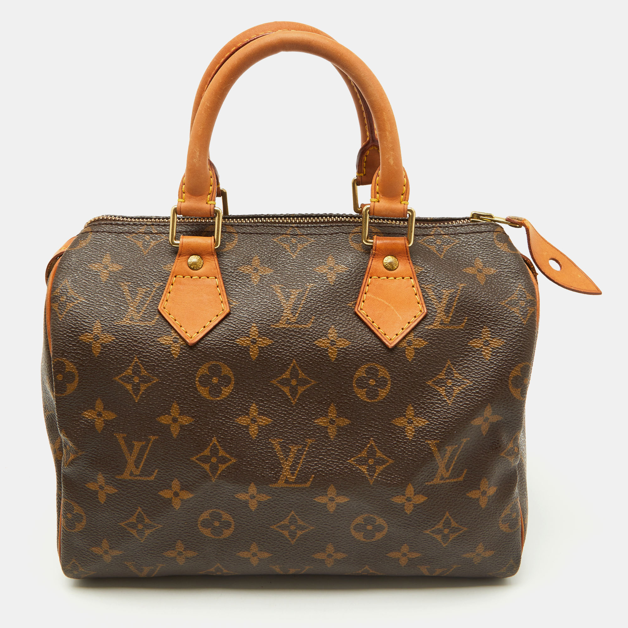 

Louis Vuitton Monogram Canvas Speedy 25 Bag, Brown