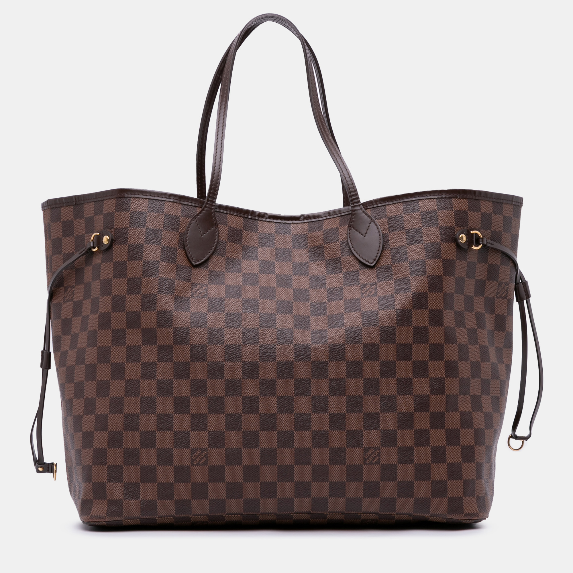 

Louis Vuitton Brown Damier Ebene Neverfull GM