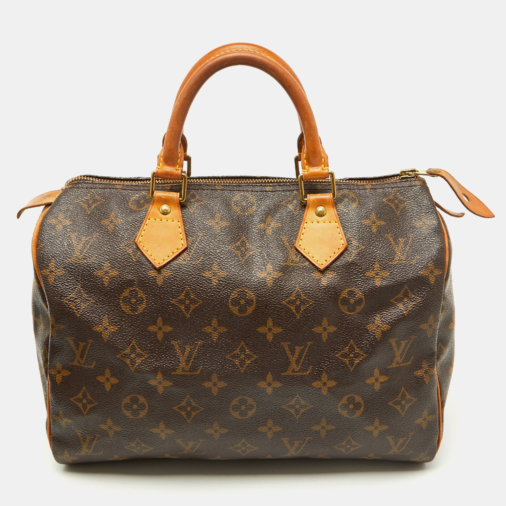 

Louis Vuitton Monogram Canvas Speedy 30 Bag, Brown