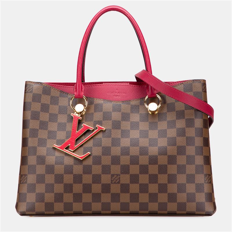 

Louis Vuitton Brown Damier Ebene Riverside