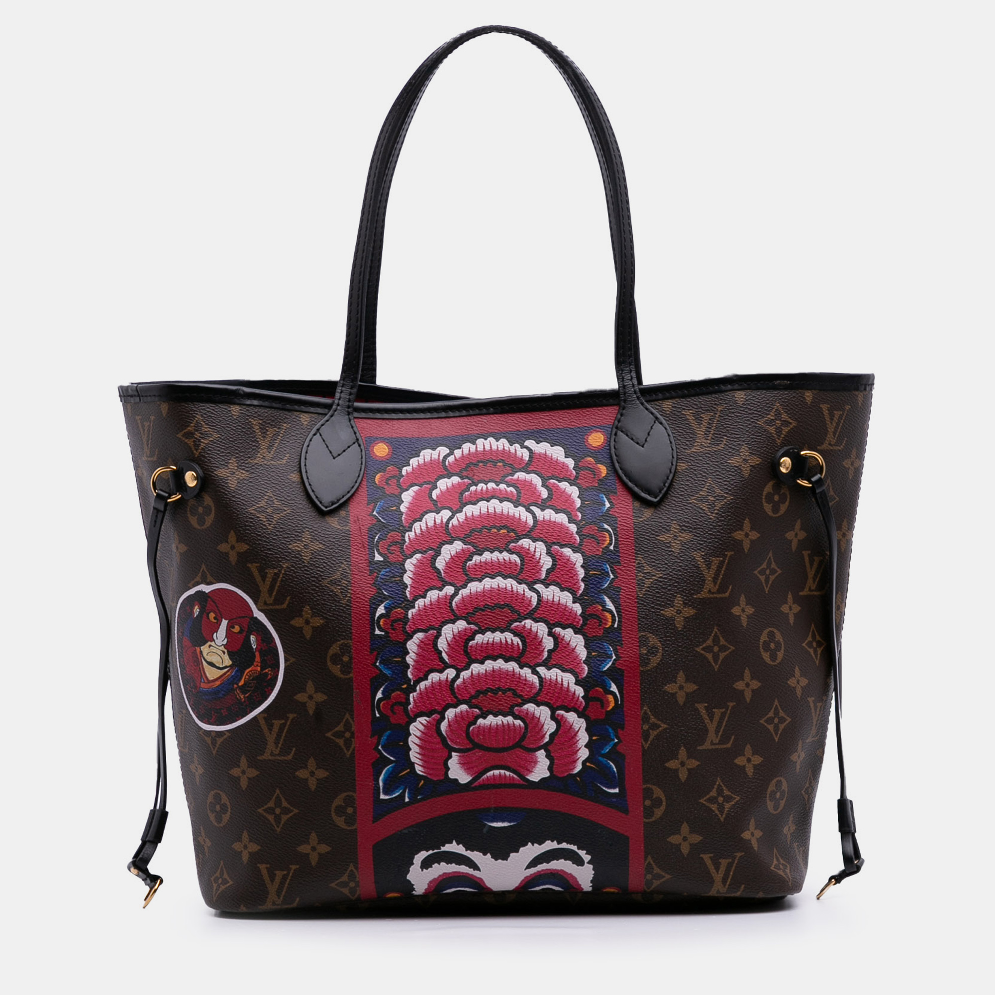 

Louis Vuitton Brown Monogram Kabuki Neverfull MM