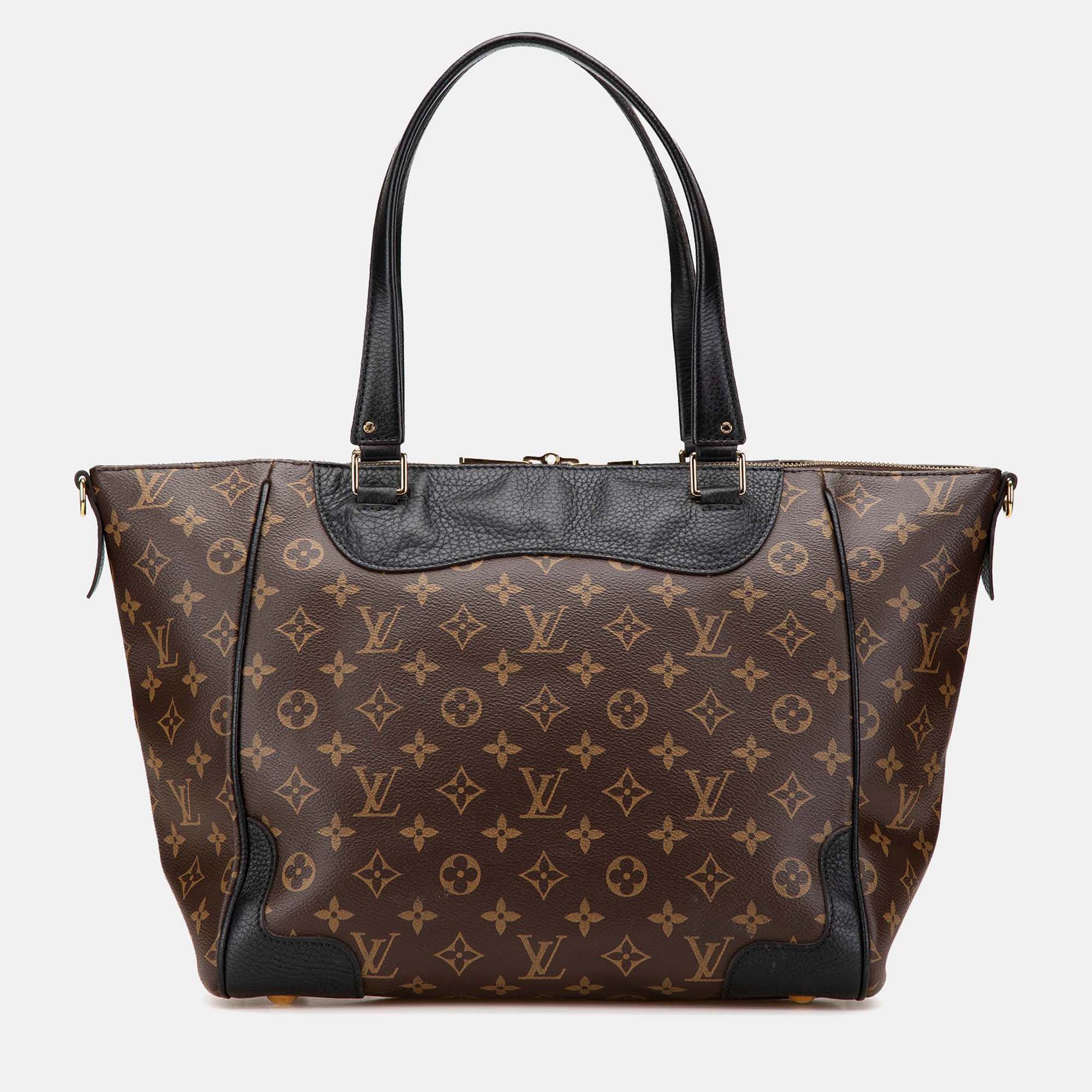 

Louis Vuitton Black/Brown Monogram Estrela MM Hand Bag