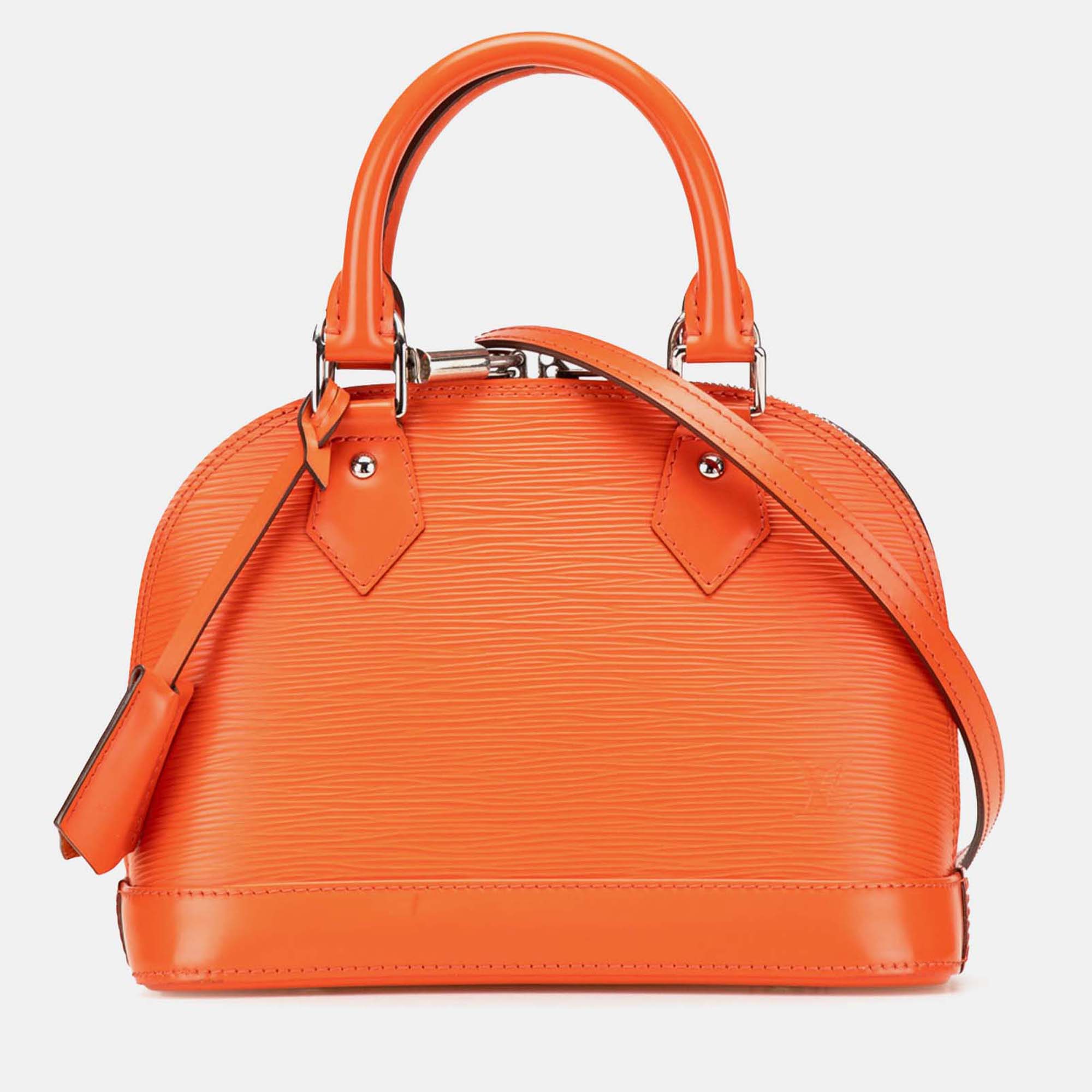 

Louis Vuitton Orange Epi Alma BB