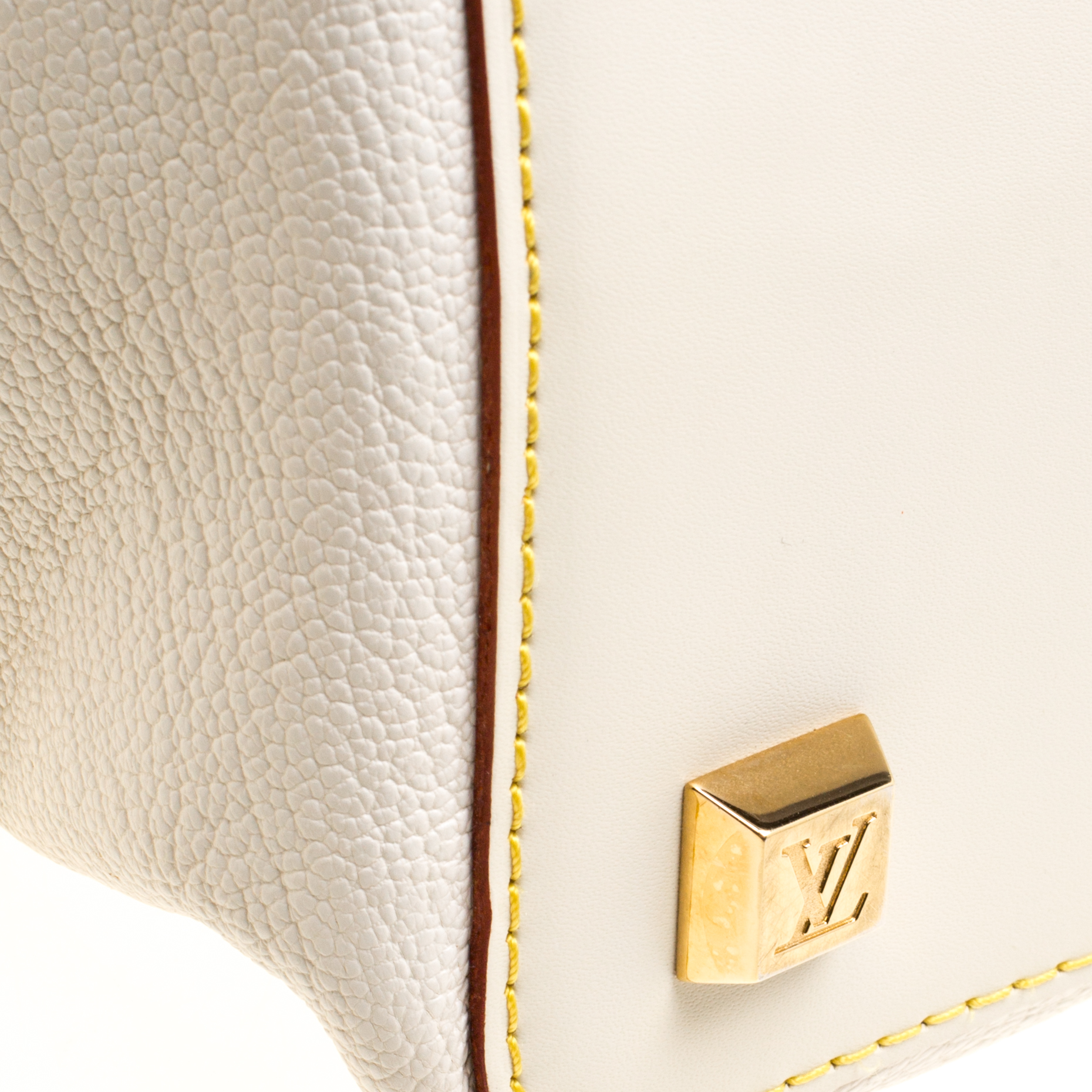 Louis Vuitton L'ingenieux PM White Leather ref.54560 - Joli Closet