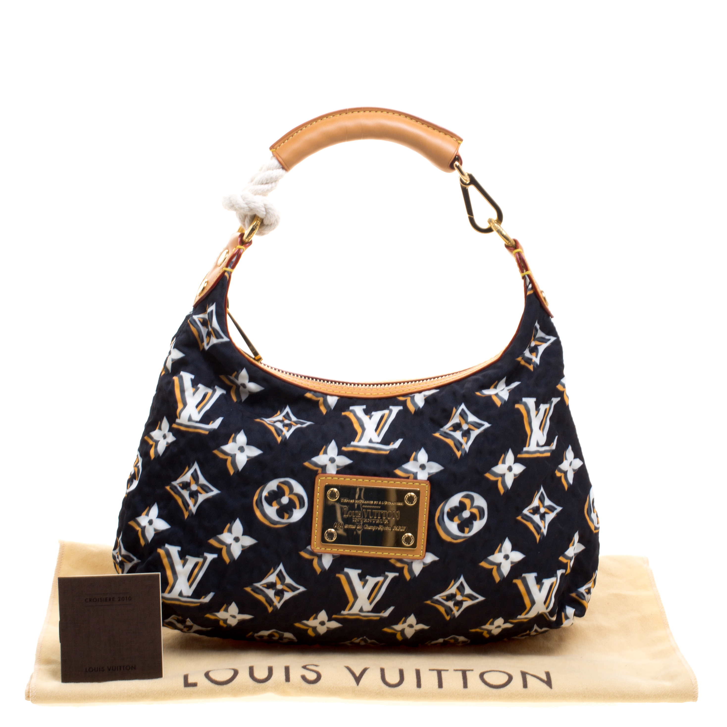 Louis Vuitton Navy Blue Monogram Fabric Limited Edition Bulles PM Bag Louis  Vuitton