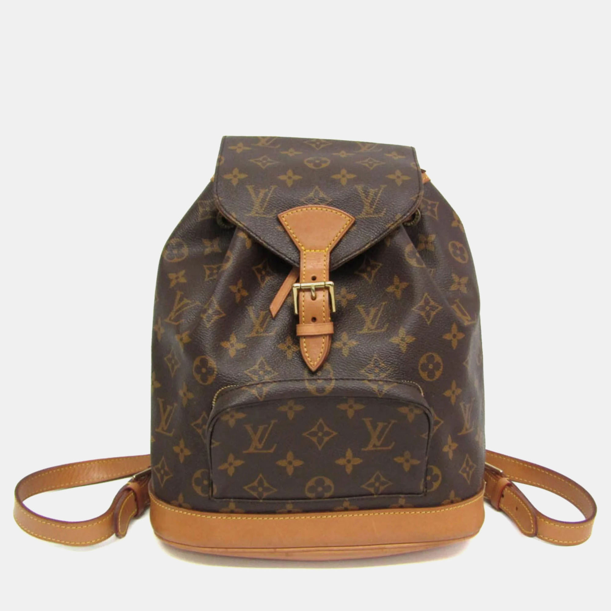 

Louis Vuitton Monogram Montsouris MM Backpack, Brown