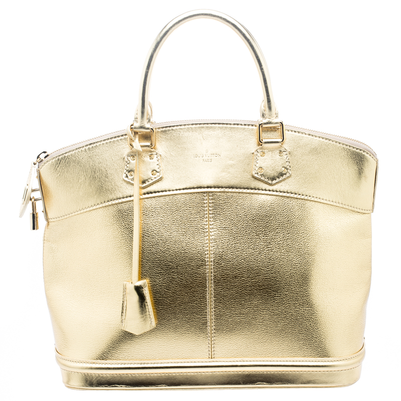 louis vuitton bag gold