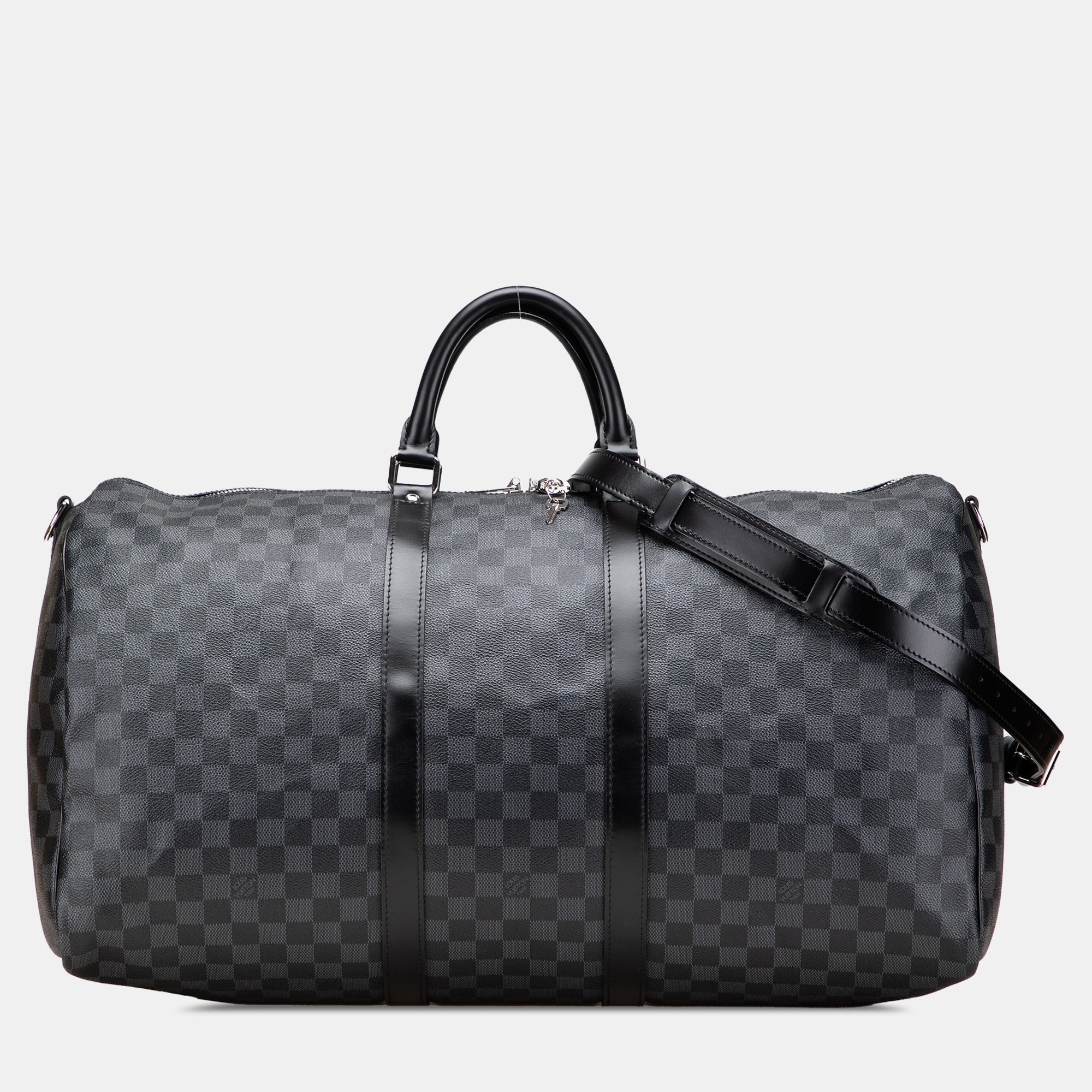 

Louis Vuitton Grey Damier Graphite Keepall Bandouliere 55