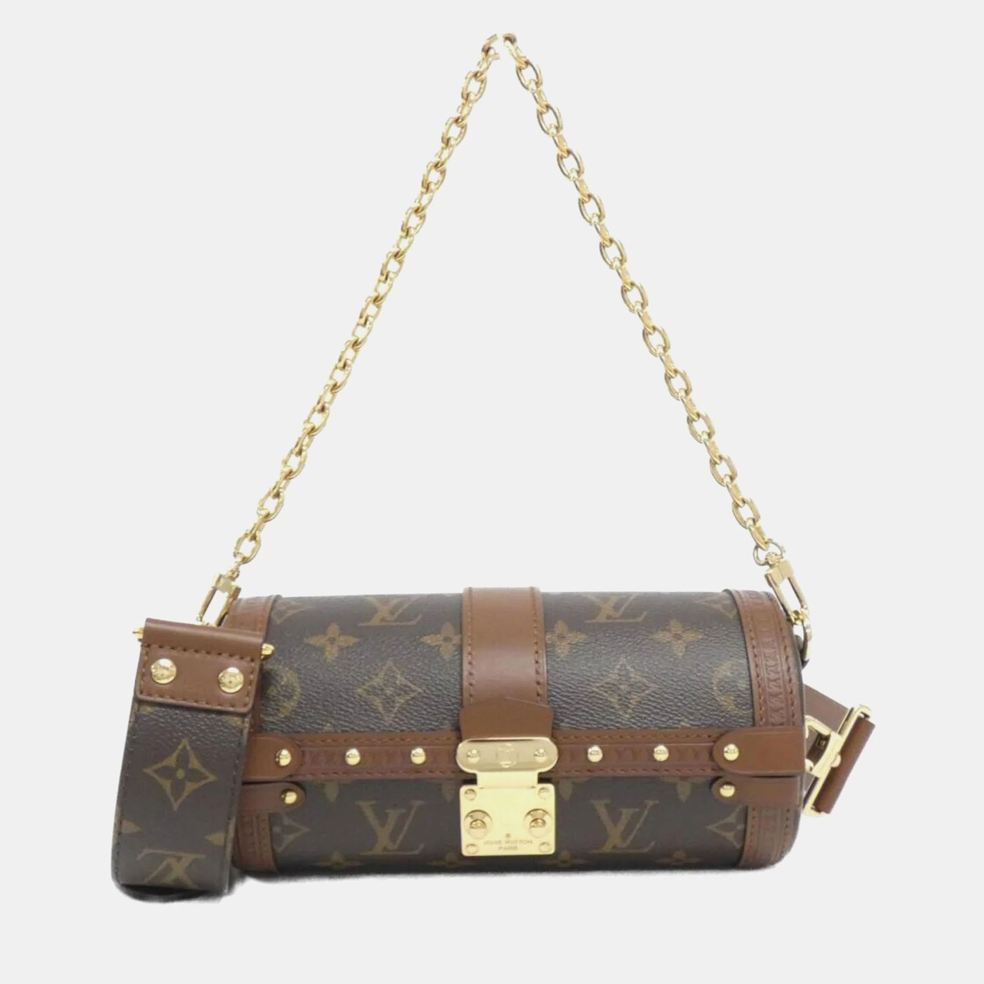 

Louis Vuitton Papillon Trunk Monogram Coated Canvas Shoulder Bag, Brown