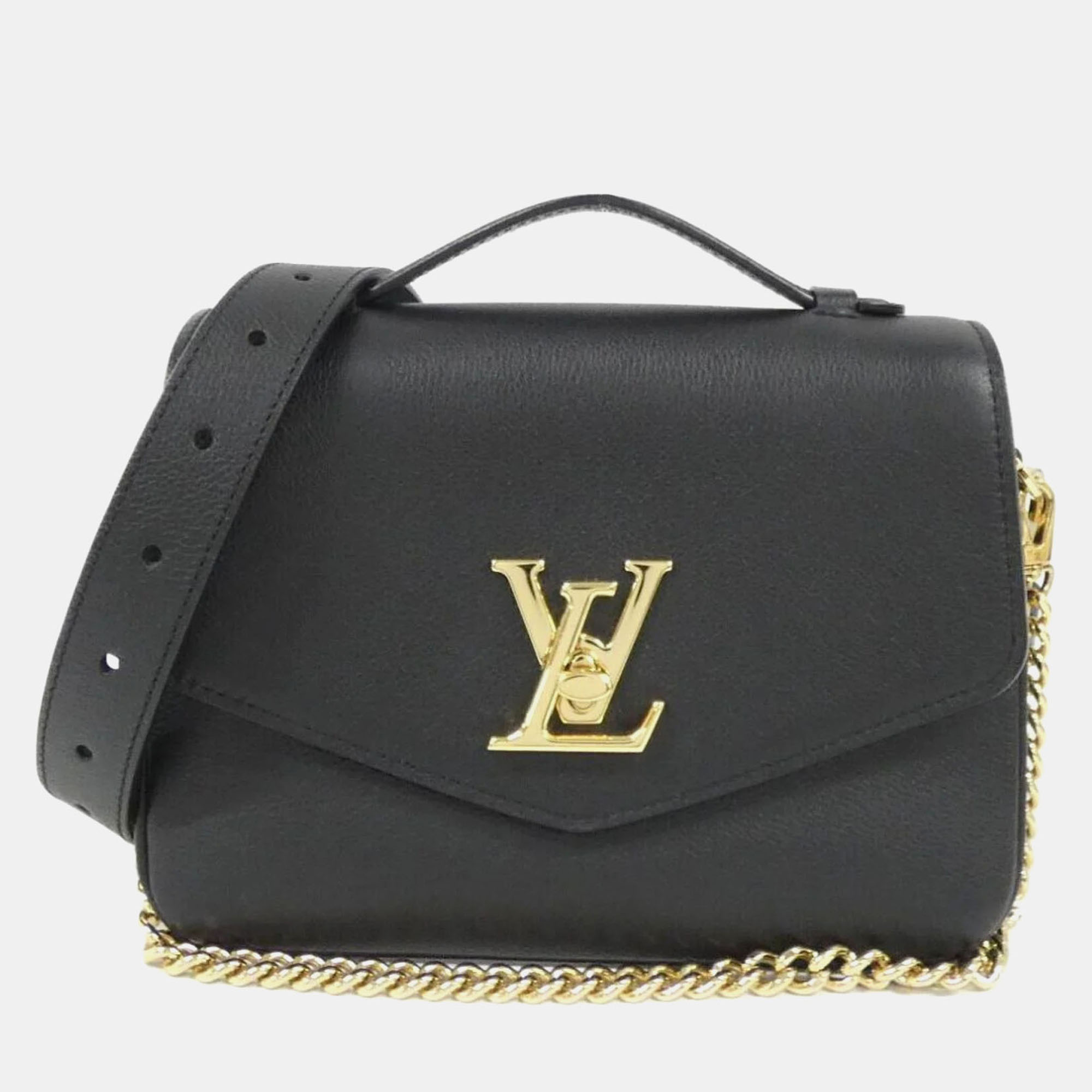 

Louis Vuitton Oxford Black Leather Shoulder Bag