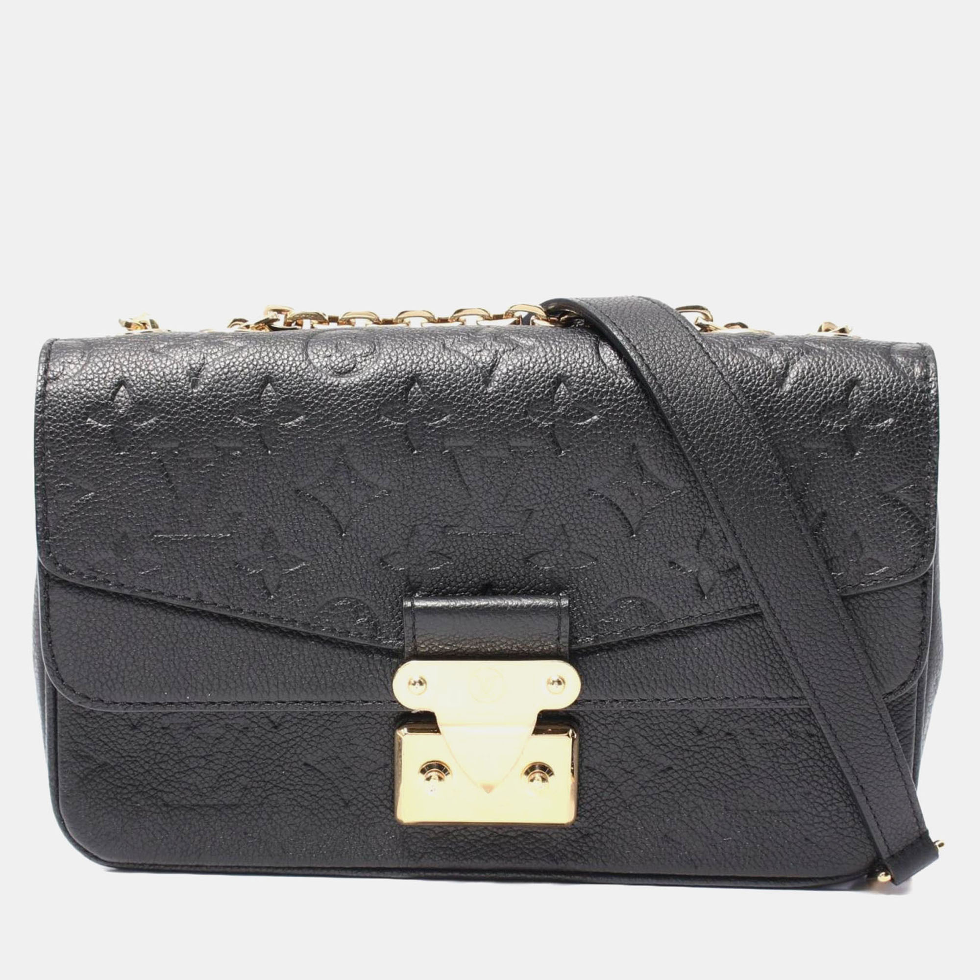 

Louis Vuitton Marceau Black Monogram Empreinte Leather Shoulder Bag