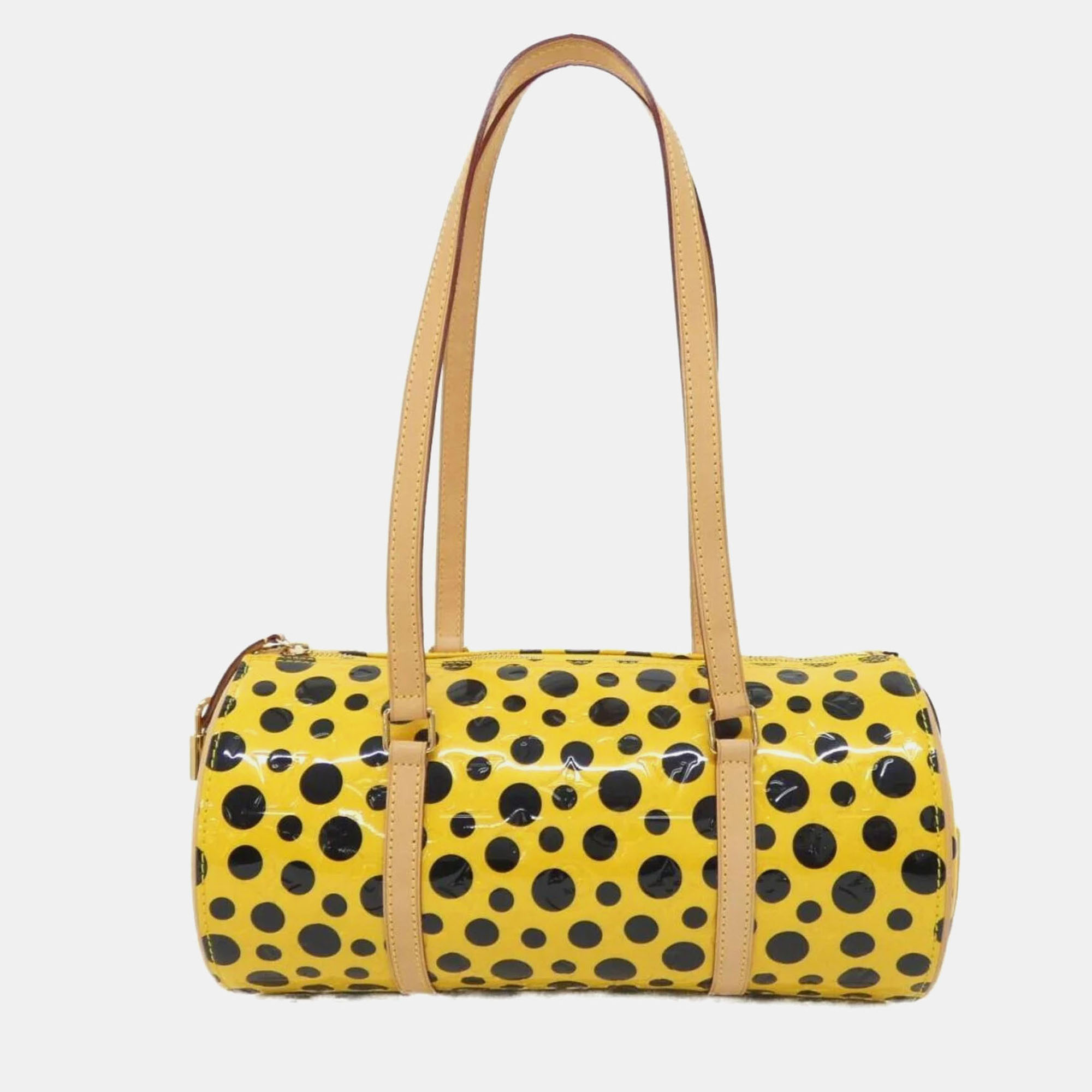 

Louis Vuitton Papillon 30 Juane Infinity Dot Shoulder Bag, Yellow
