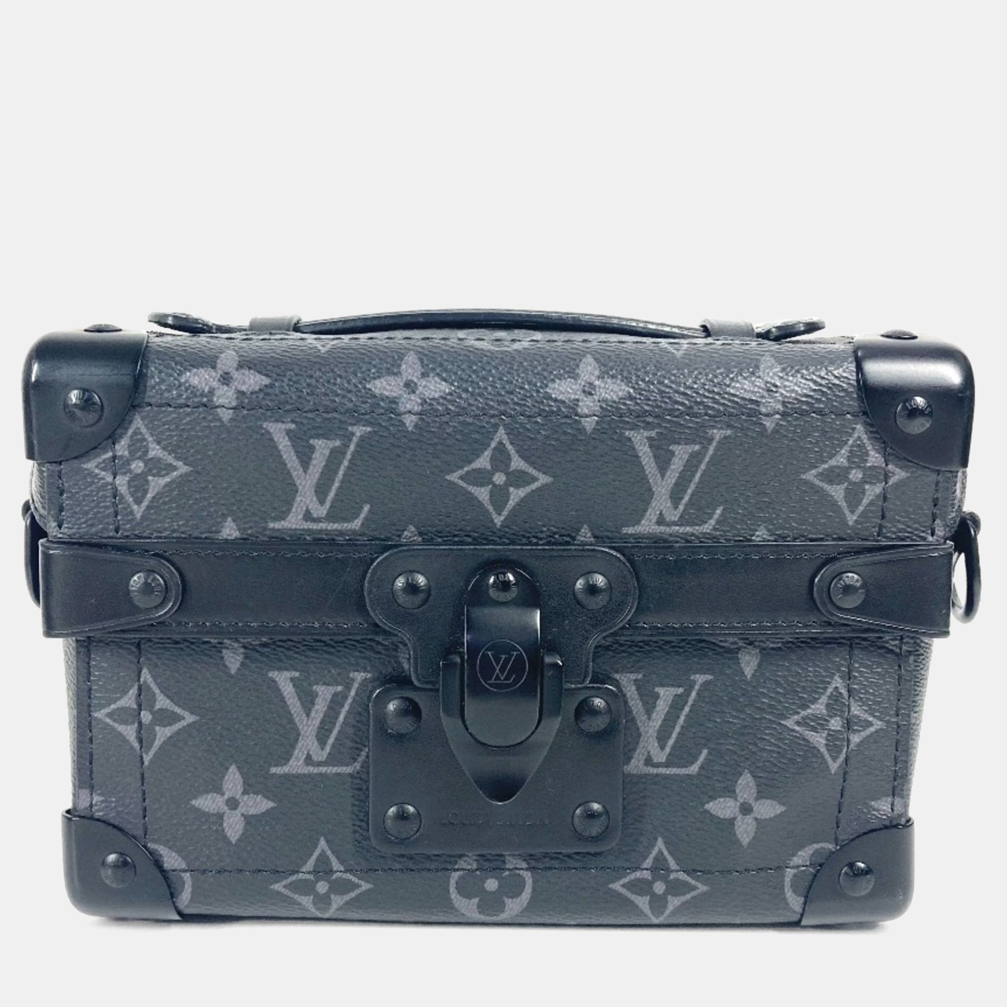 

Louis Vuitton Trunk Black Monogram Eclipse Canvas Crossbody Bag