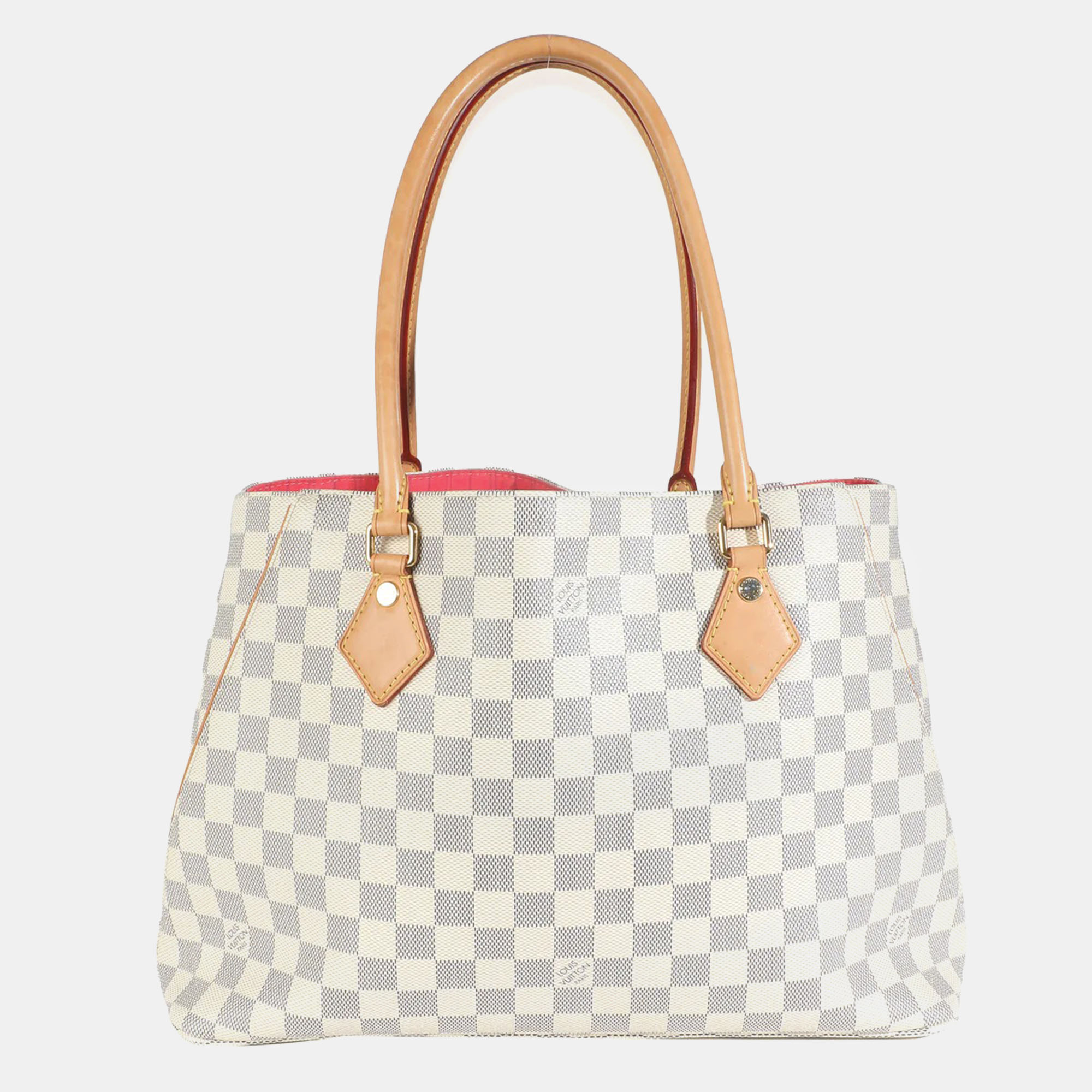 

Louis Vuitton Damier Azur Canvas Calvi, White