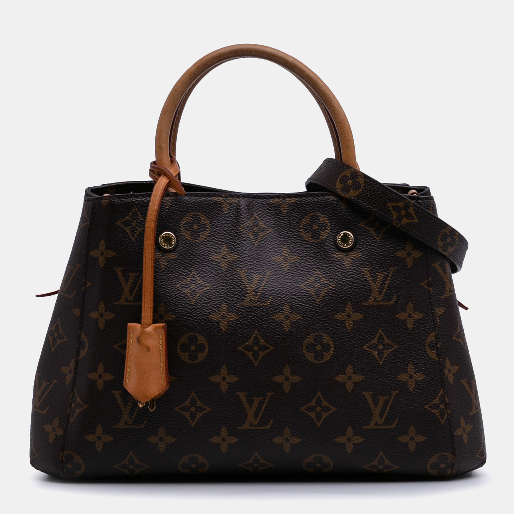 

Louis Vuitton Brown Monogram Montaigne BB